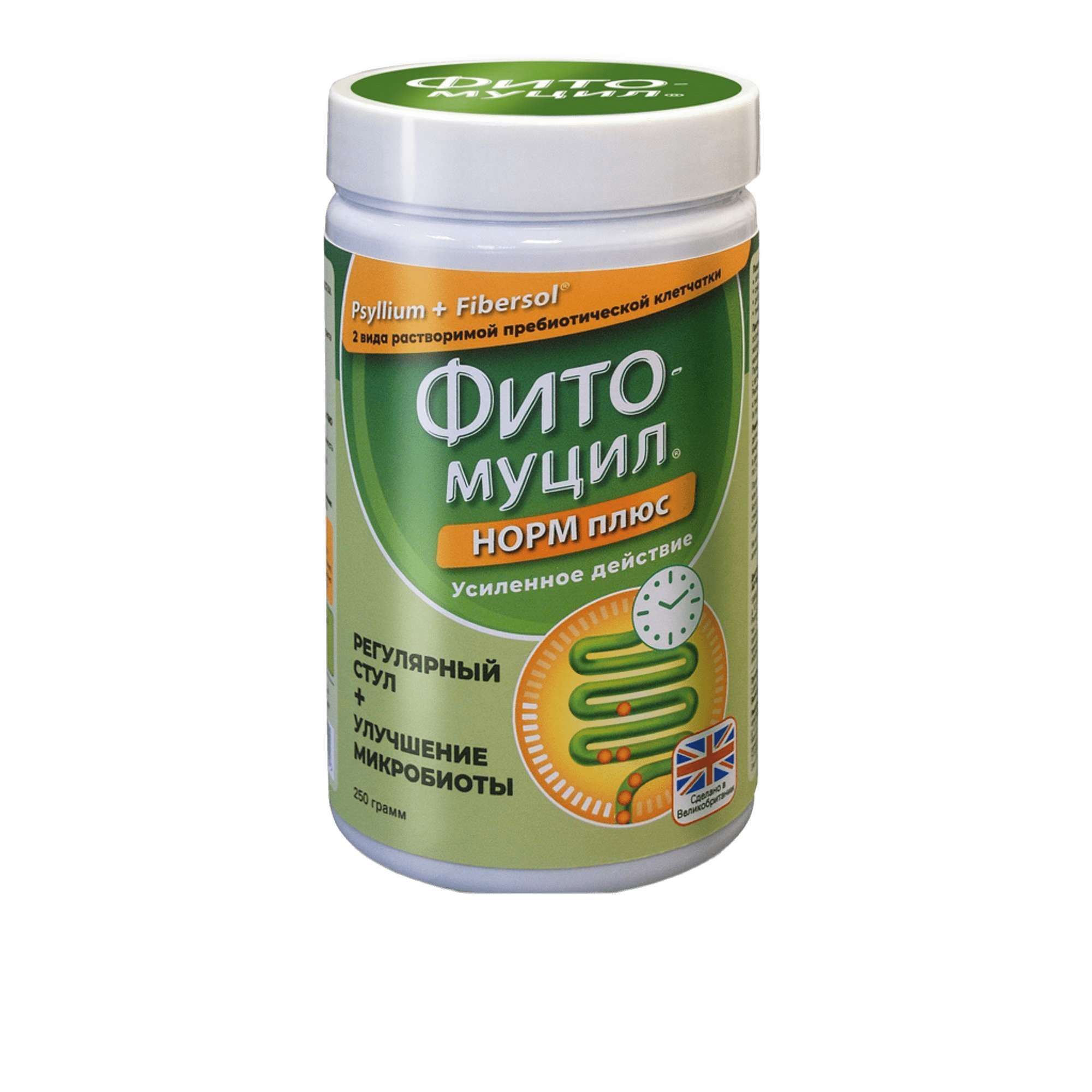 Изображение товара Фитомуцил Норм Плюс порошок банка 250г