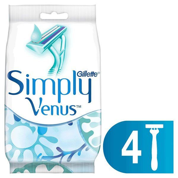 Изображение товара Одноразовая женская бритва Gillette Venus Simply 2, 4 шт.
