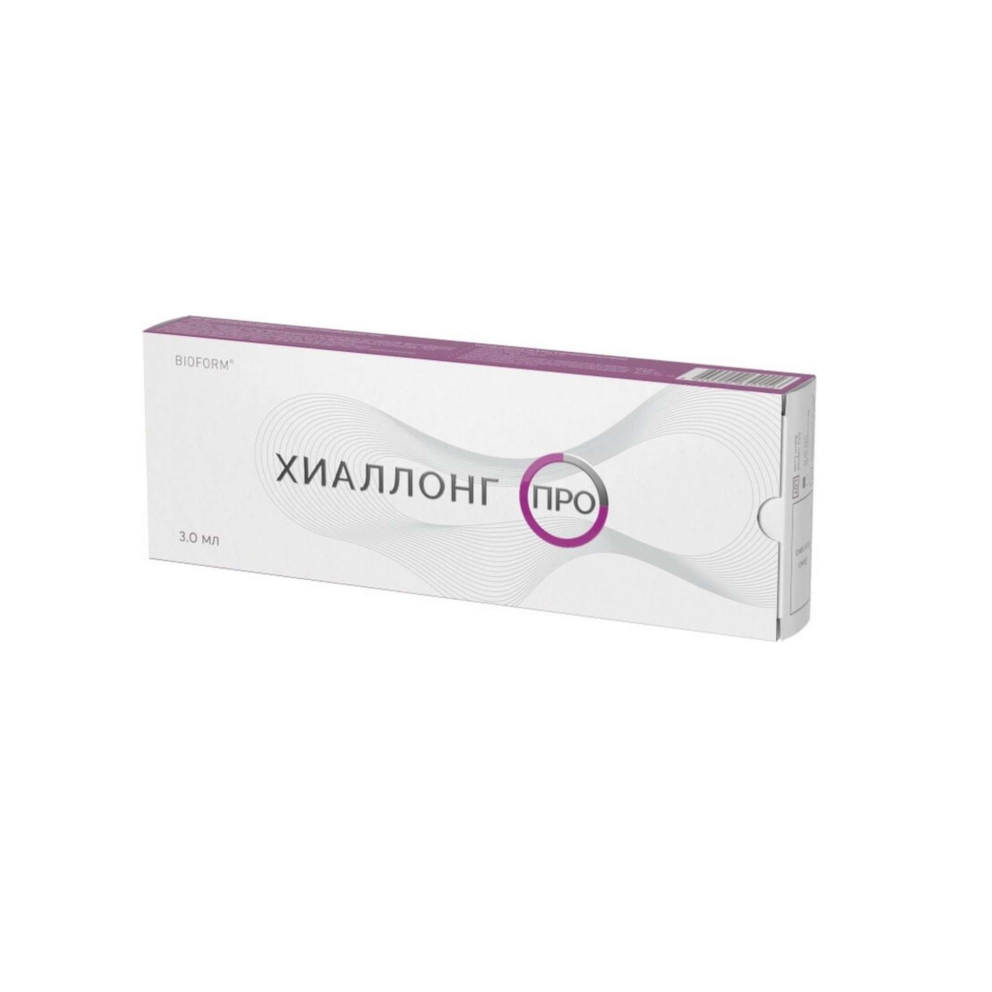 Изображение товара Раствор для внутрисуставного введения Хиаллонг Про 3 мл
