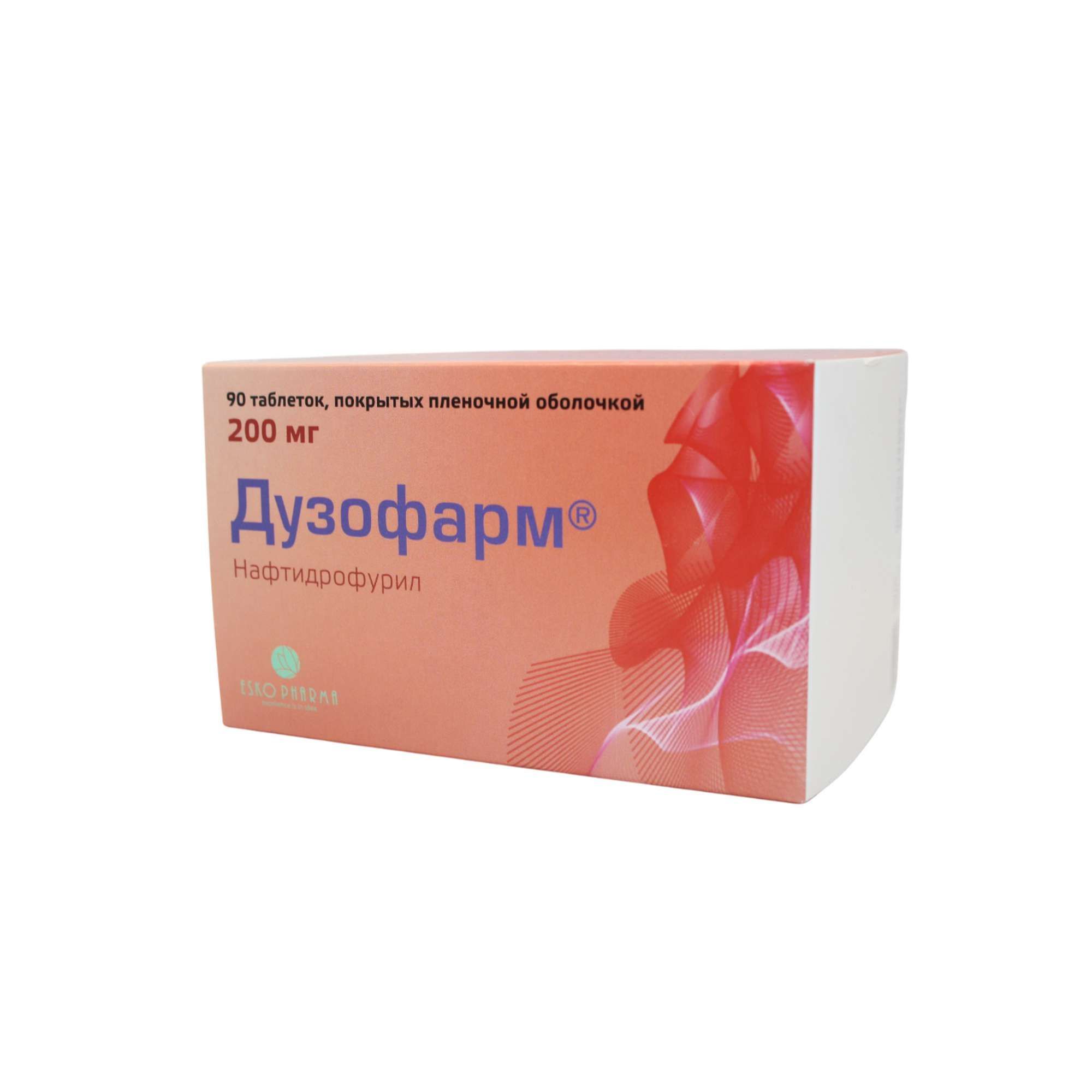 Изображение товара Дузофарм 200 мг таблетки 90 шт вазодилатирующее средство для сосудов головного мозга и ног