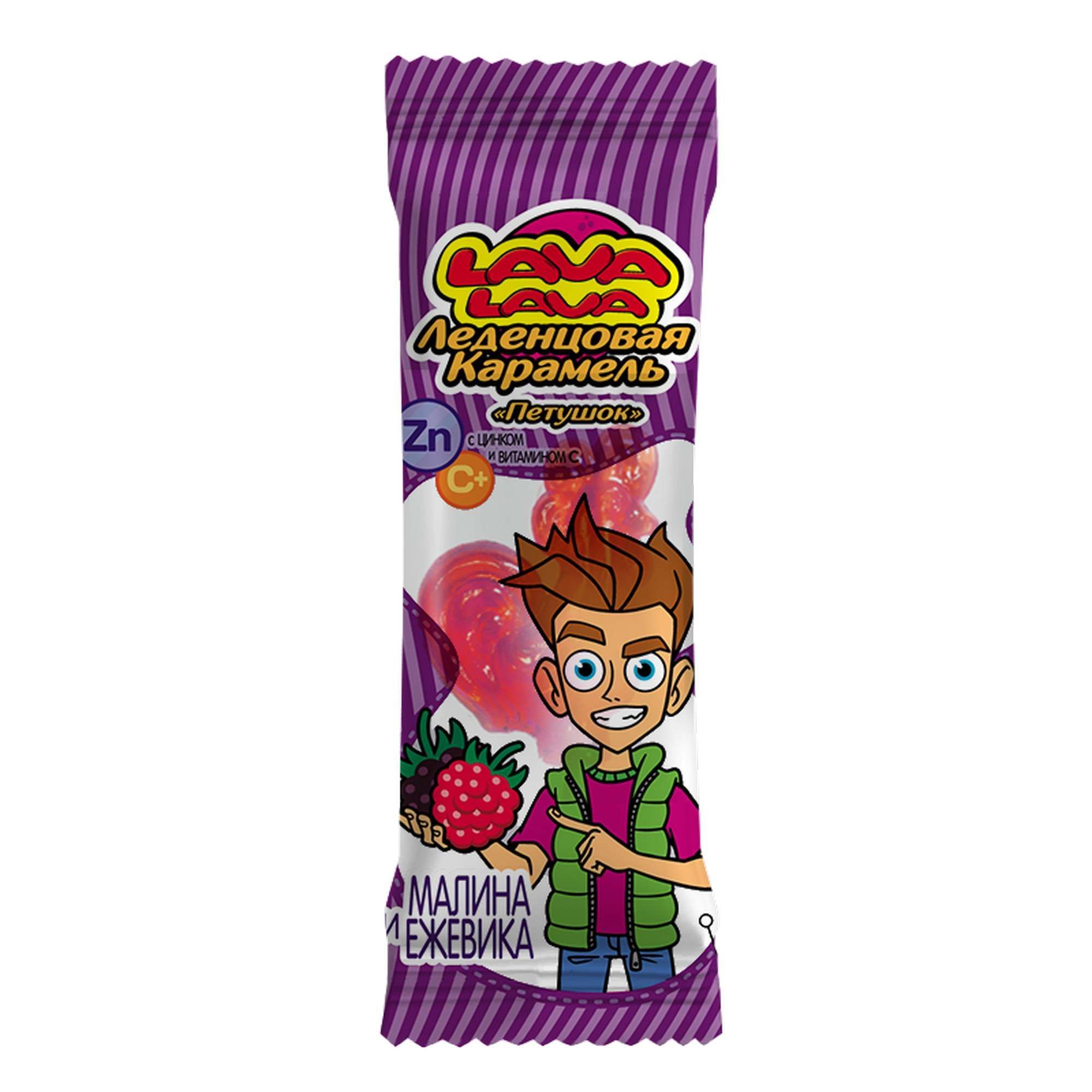 Изображение товара Петушок леденцовая карамель с цинком и витамином C 17 г для детей от 3 лет