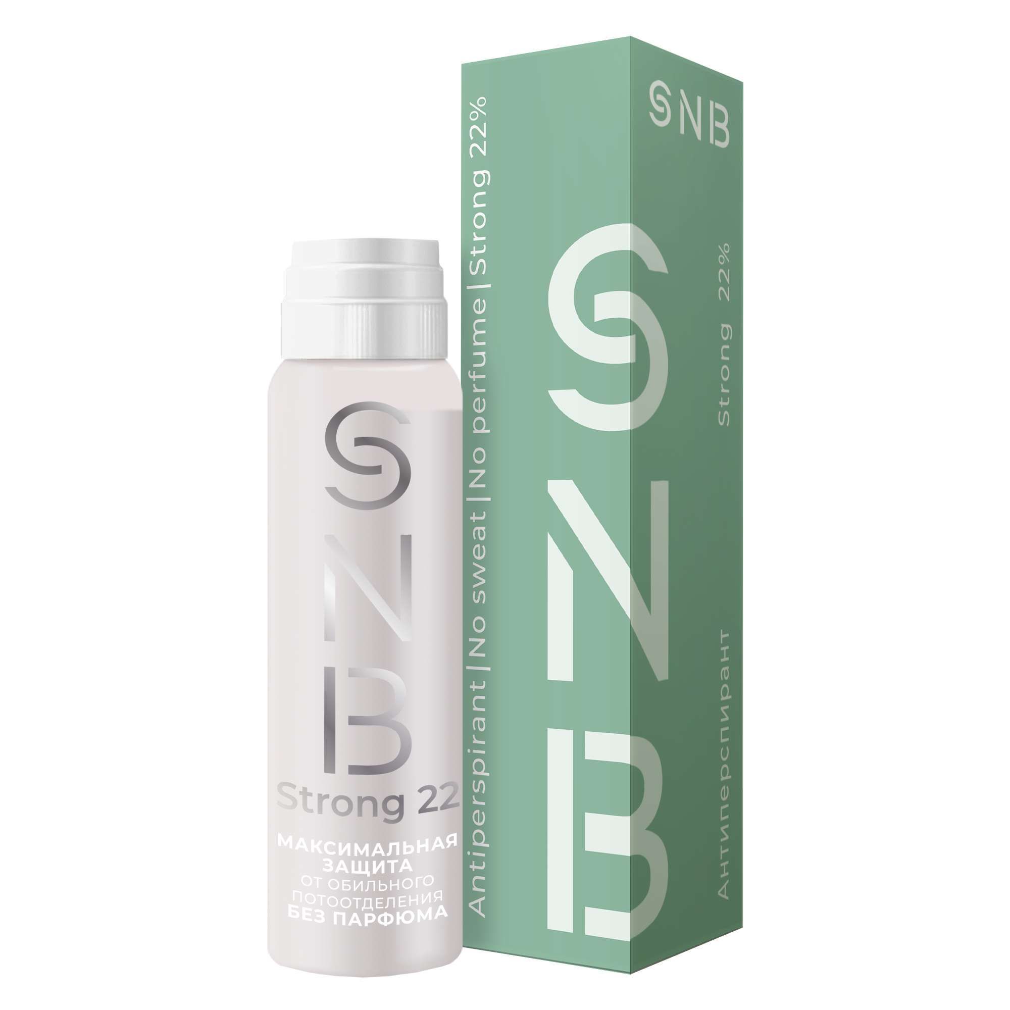 Изображение товара Антиперспирант для максимальной защиты от нормального и обильного потоотделения Strong 22 SNB туба 35мл
