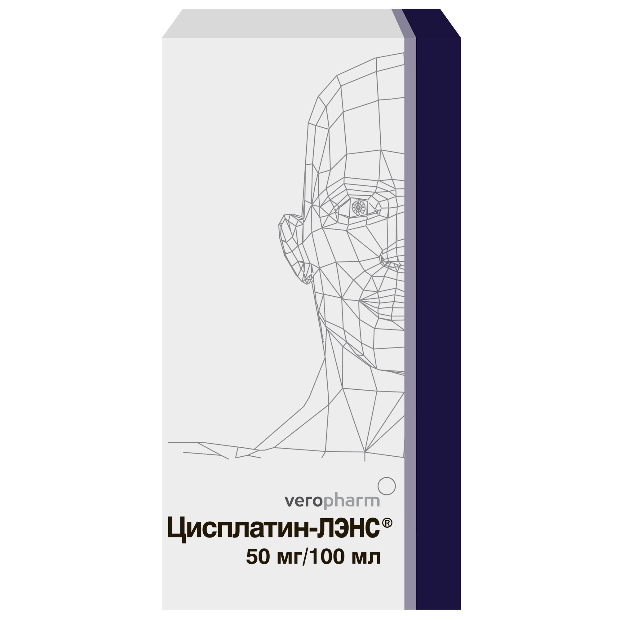 Изображение товара Цисплатин-Лэнс концентрат для приг. раствора для инфузий 0,5мг/мл 100мл