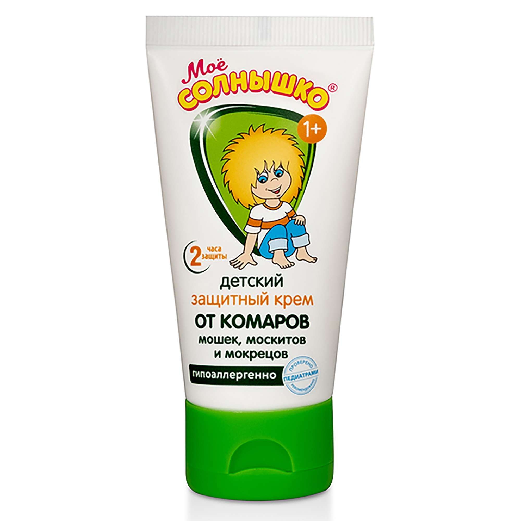Изображение товара Защитный крем от комаров для детей Мое Солнышко 50мл гипоаллергенный