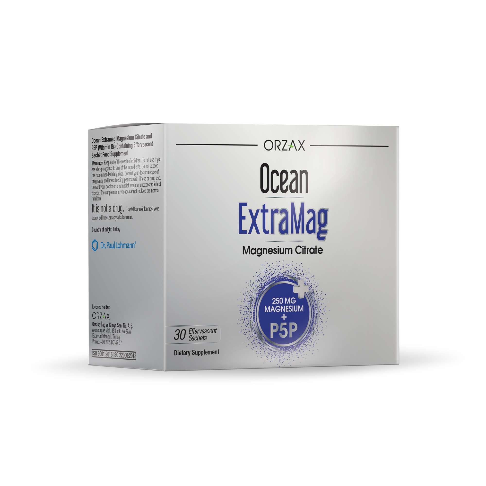 Изображение товара ЭкстраМаг вкус клубники Ocean Orzax/Орзакс порошок саше 3,49г 30шт