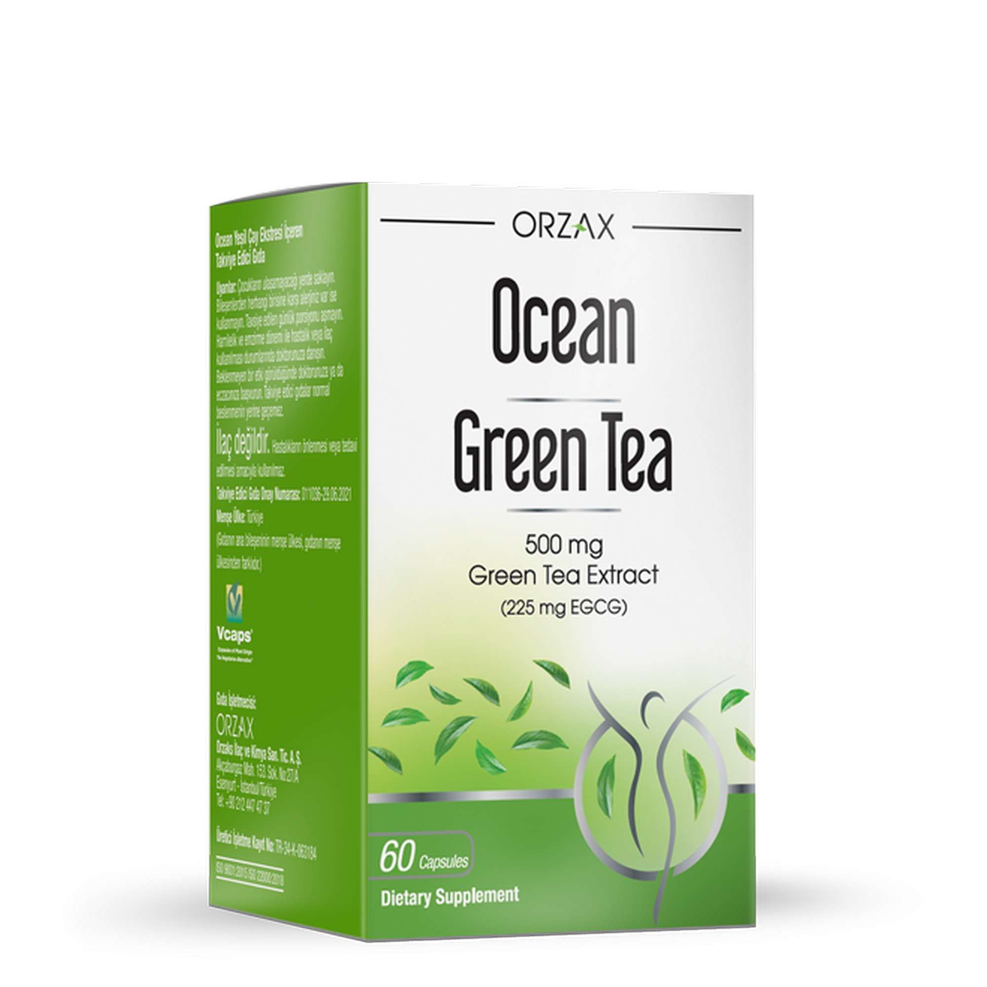 Изображение товара Чай зеленый Ocean Orzax/Орзакс капсулы 700мг 60шт