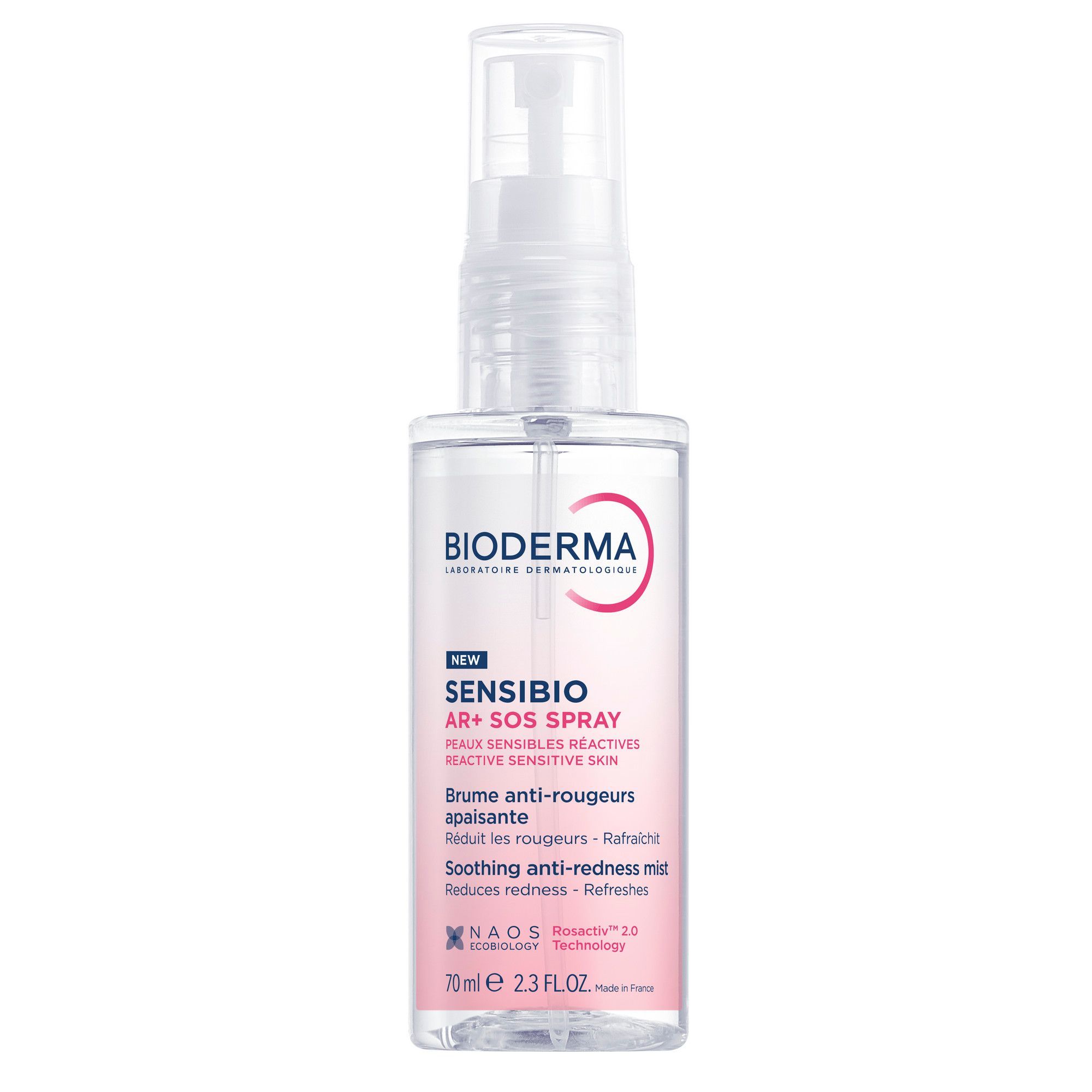 Изображение товара Спрей против покраснений мгновенно успокаивающий SOS AR+ Sensibio Bioderma/Биодерма фл. 70мл