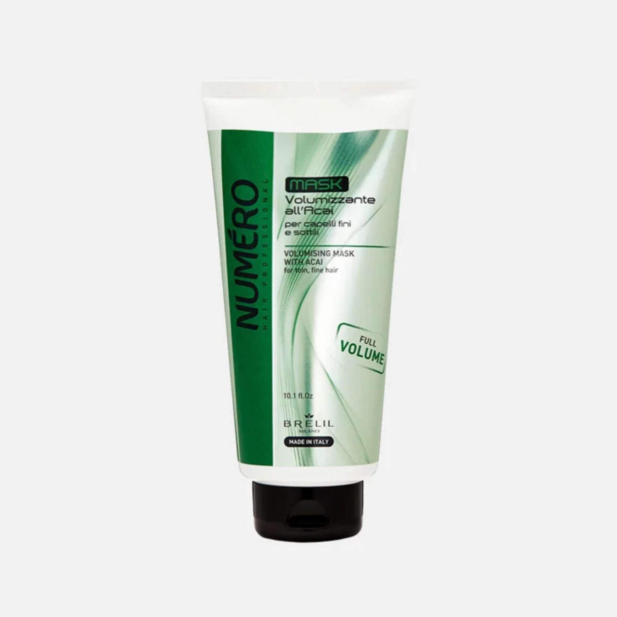 Изображение товара Маска для тонких и ослабленных волос для придания объема с экстрактом ягод асаи Numero Brelil/Брелил туба 300мл