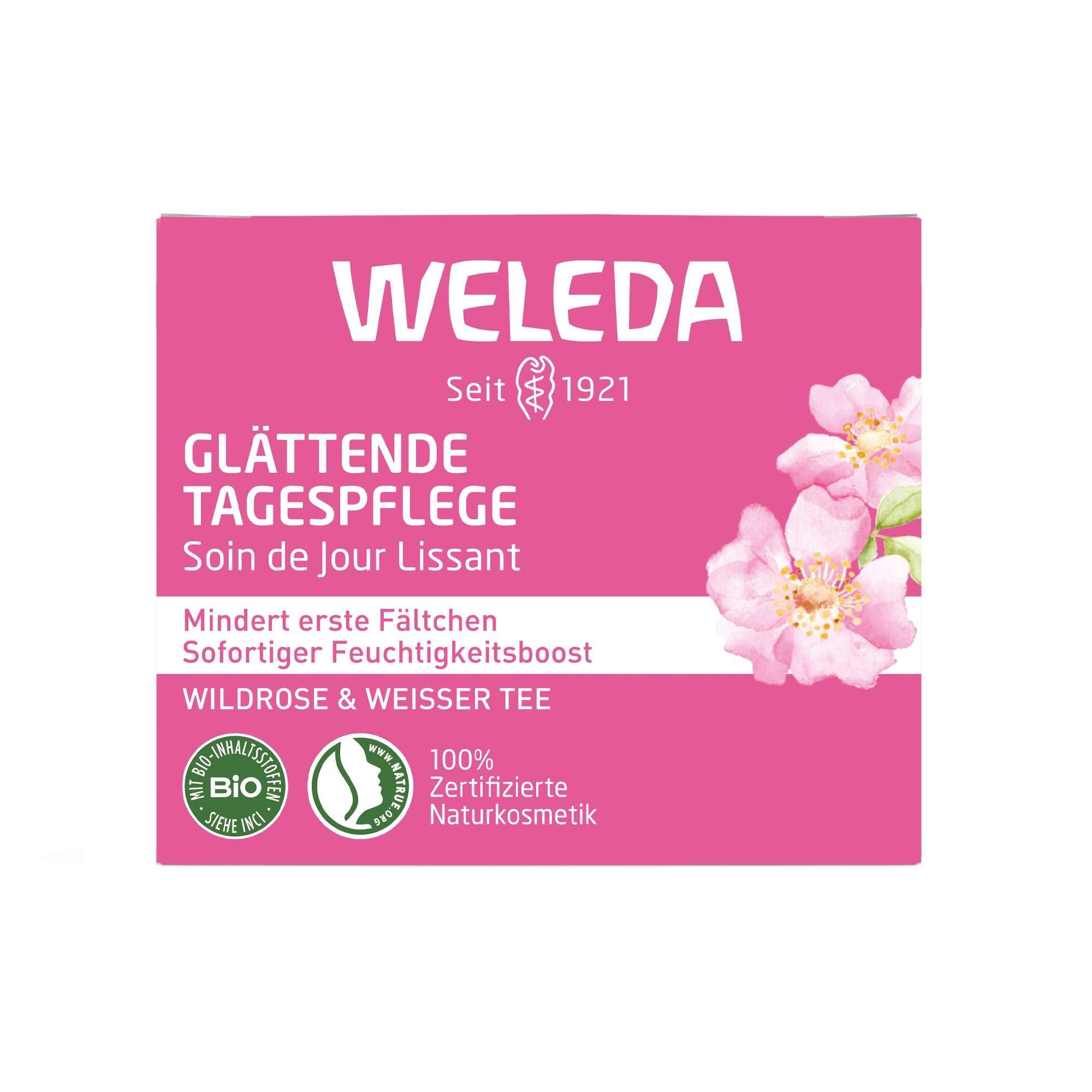 Изображение товара Крем для лица разглаживающий дневной Weleda/Веледа банка 40мл