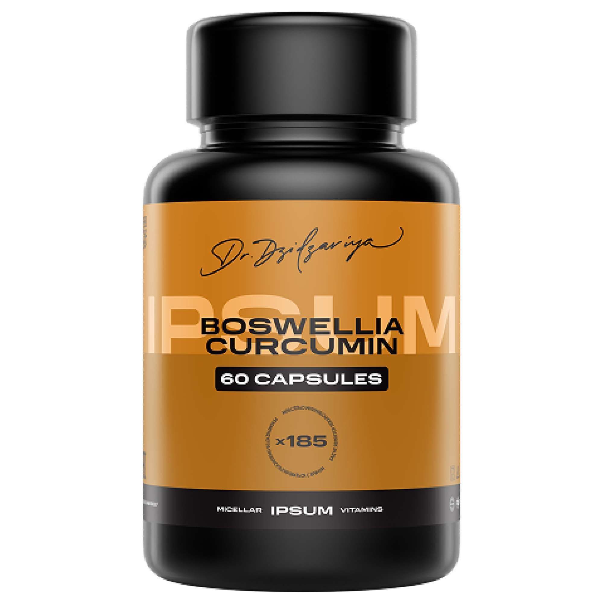 Изображение товара Босвелия+Куркумин мицеллированные капсулы IPSUM 60 шт для суставов и здоровья