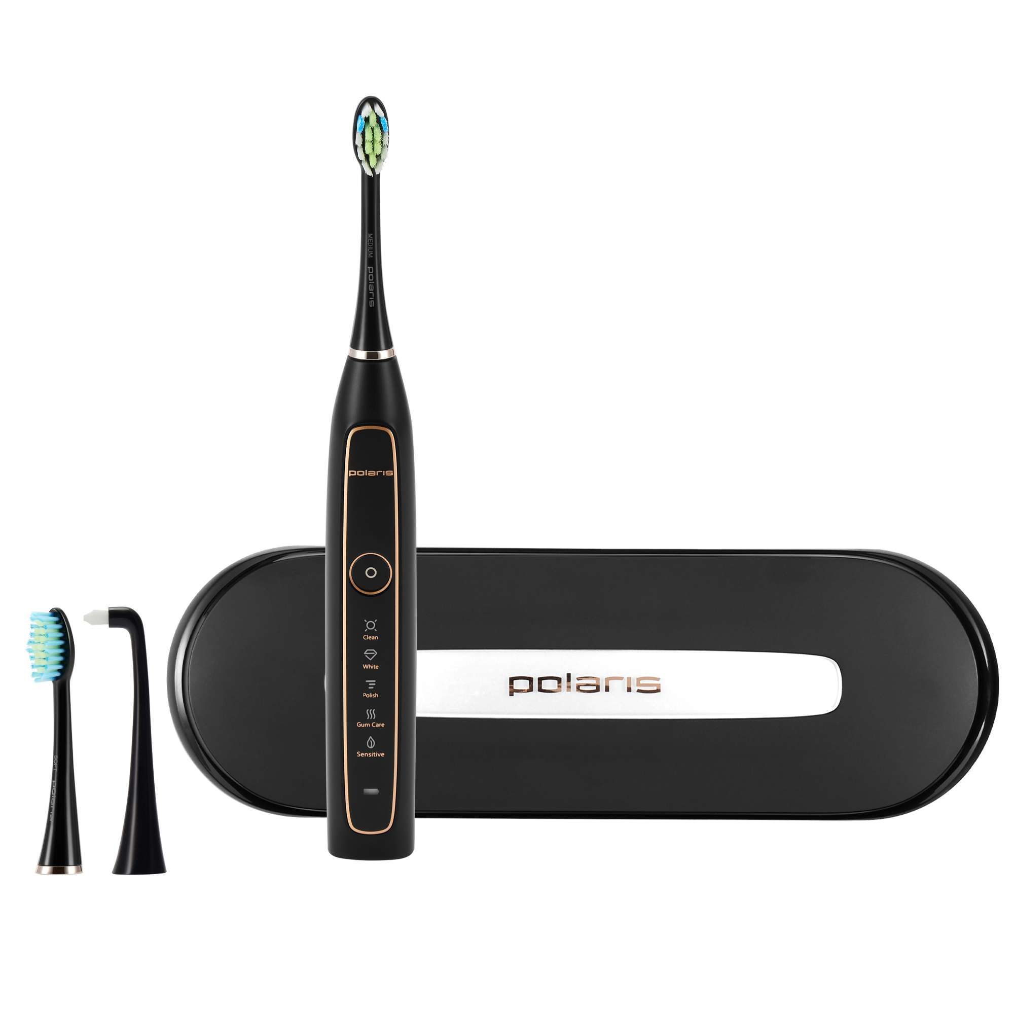 Изображение товара Щетка зубная электрическая черная PETB 0101 TC Polaris/Поларис