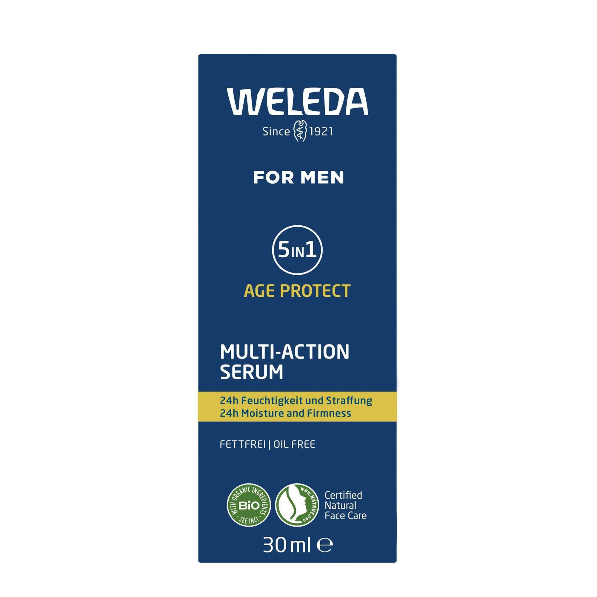 Изображение товара Мужская сыворотка-лифтинг Weleda 30 мл для упругости и молодости кожи