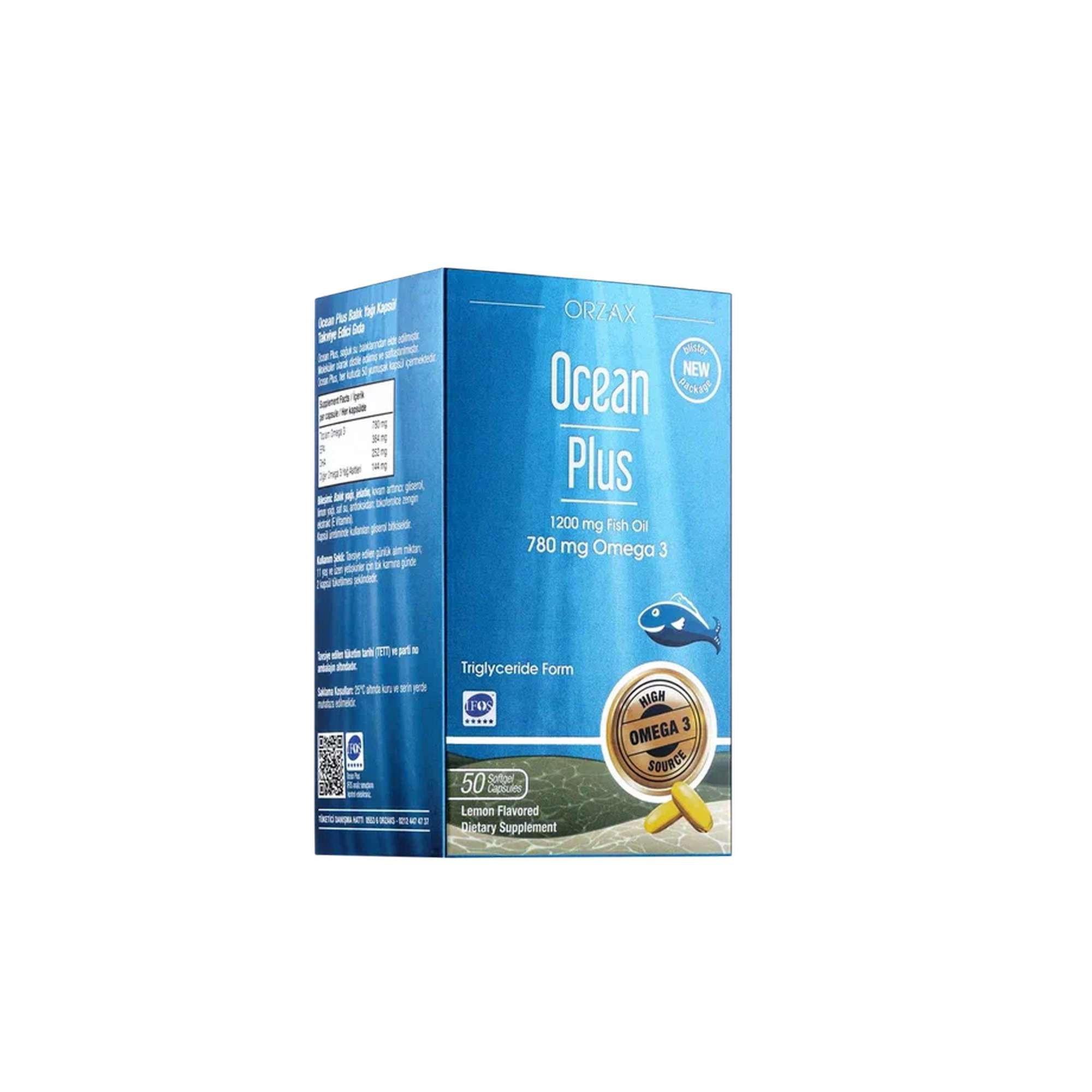 Изображение товара Омега-3 Плюс Ocean Orzax/Орзакс капсулы 50шт