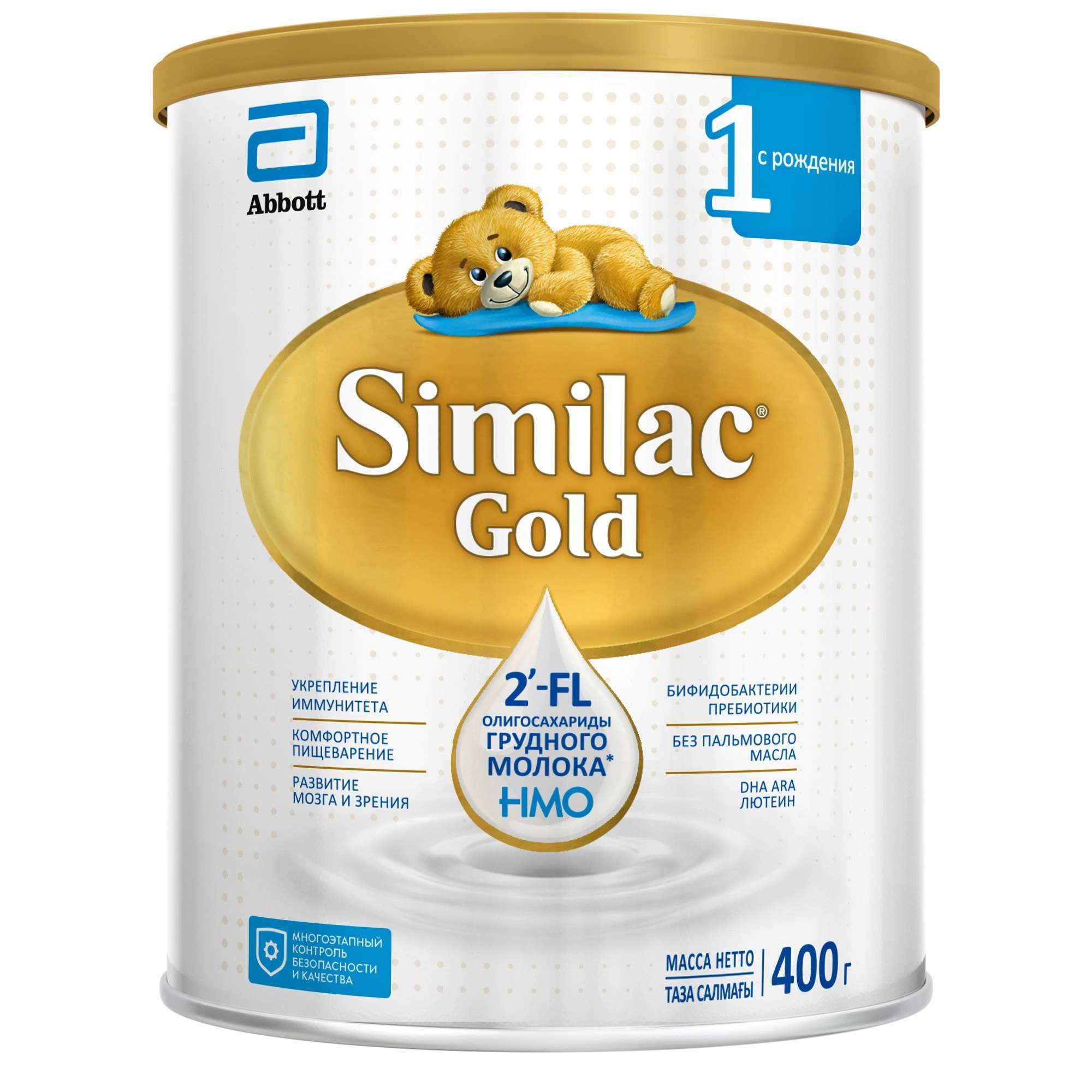 Изображение товара Смесь сухая молочная начальная адаптированная для детей от 0 до 6 мес. Gold 1 Similac/Симилак банка 400г