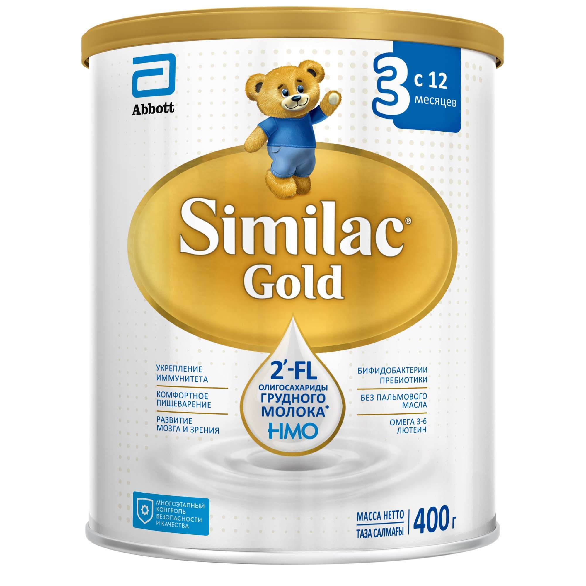 Изображение товара Детская сухая молочная смесь Gold 3 Similac для детей от 12 месяцев 400г