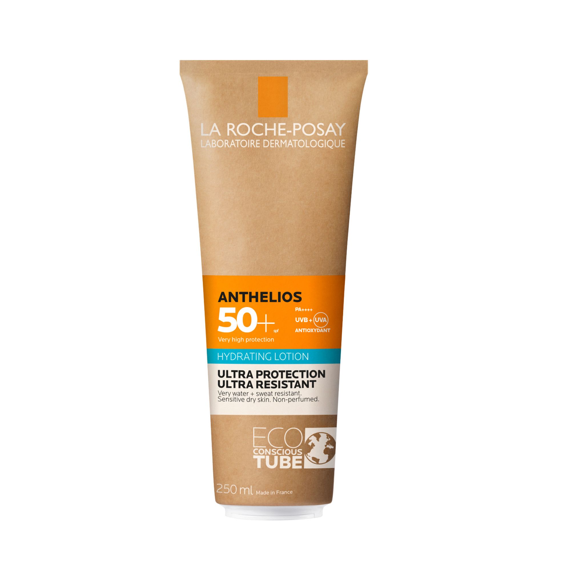 Изображение товара Молочко солнцезащитное для лица и тела увлажняющее SPF50+/PPD30 Anthelios La Roche Posay/Ля рош позе туба 250мл (MB359900)