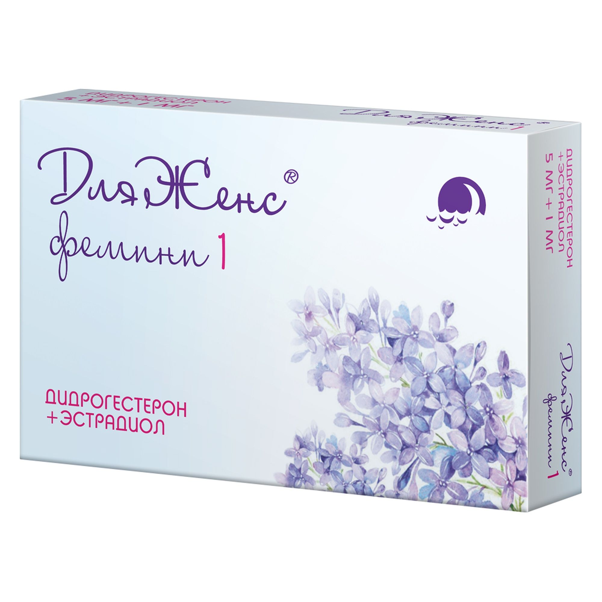 Изображение товара ДляЖенс фемини таблетки п/о плен. 5мг+1мг 28шт