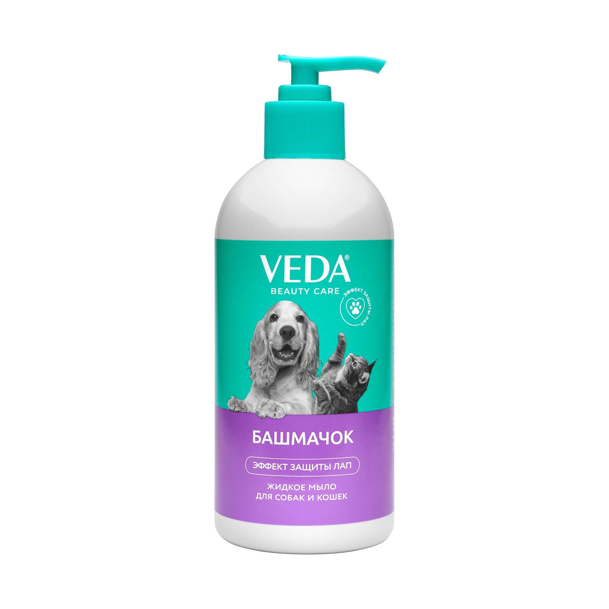 Изображение товара Мыло жидкое для собак и кошек Башмачок Veda фл. 500мл