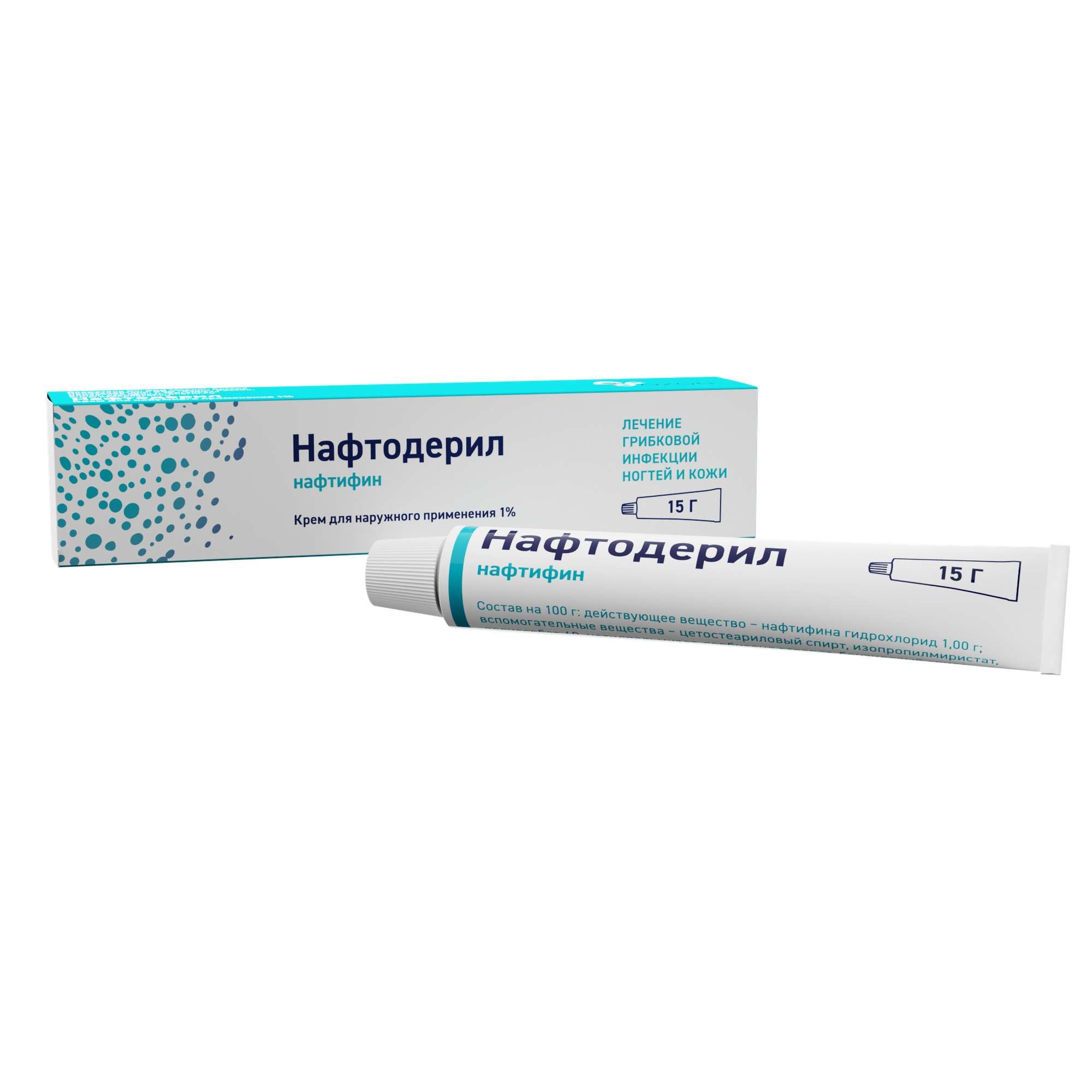 Изображение товара Нафтодерил крем для наруж. прим. 1% 15г