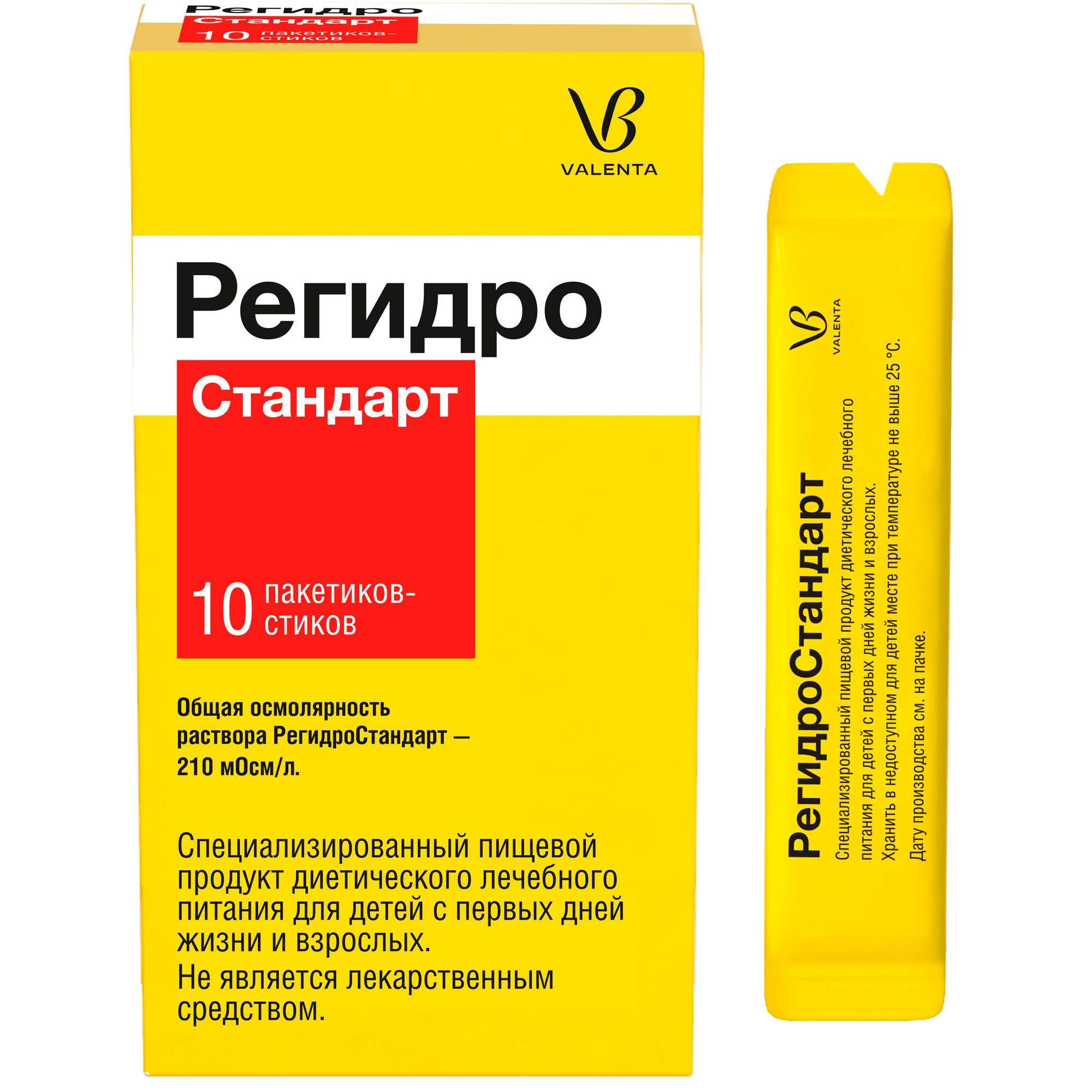 Изображение товара РегидроСтандарт порошок для приготовления раствора 4,36г 10шт