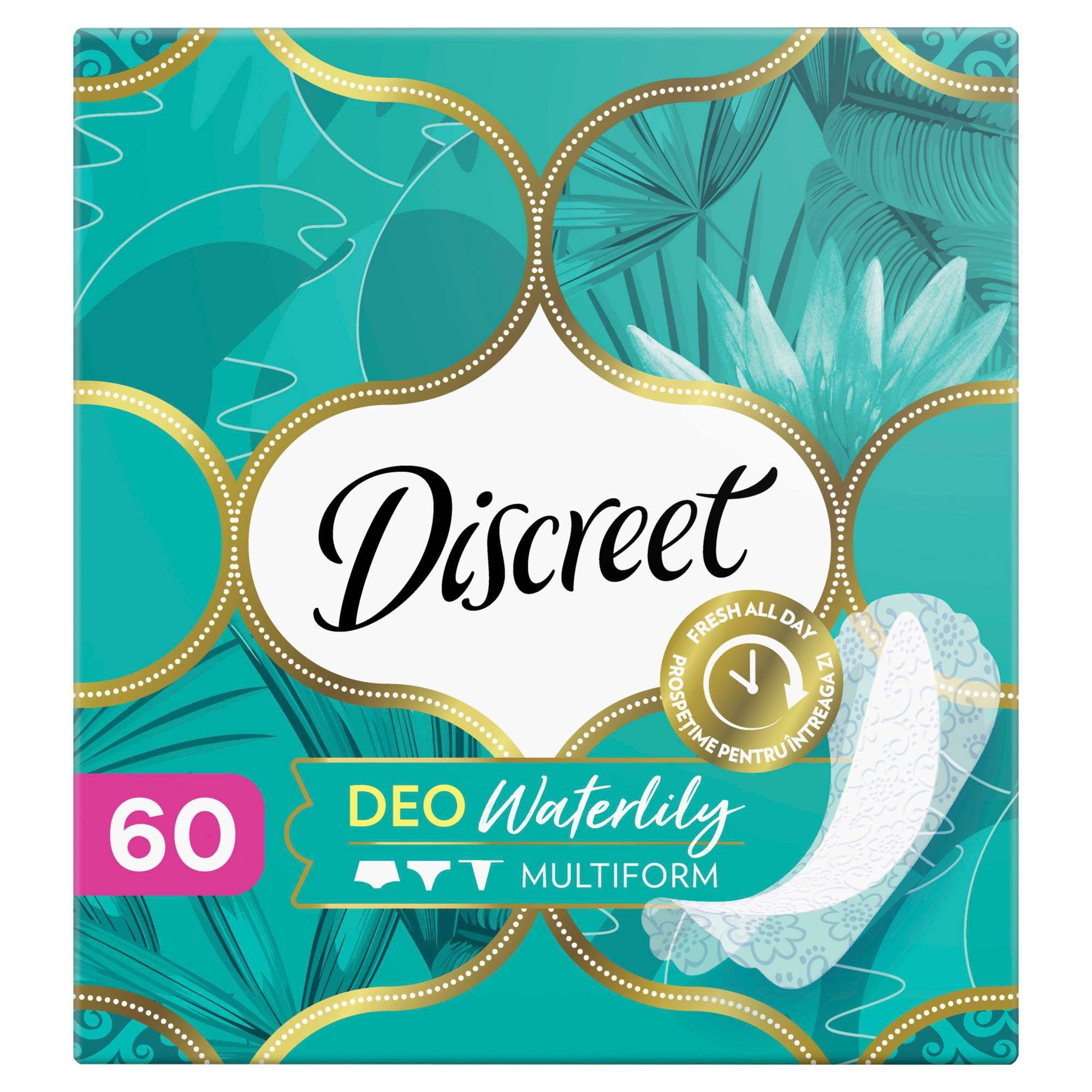 Изображение товара Прокладки ежедневные Deo Water Lily Multiform Discreet/Дискрит 60шт