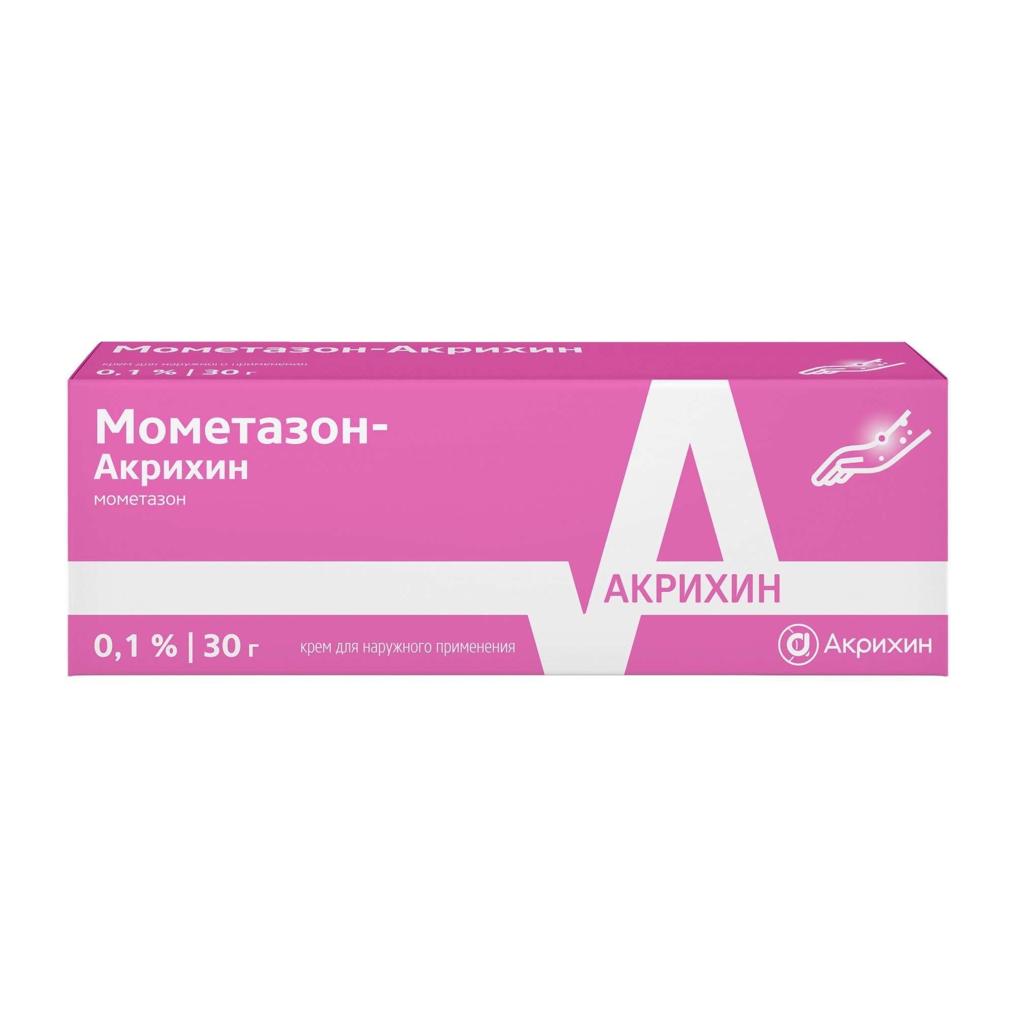 Изображение товара Крем для наружного применения Мометазон-Акрихин 0,1% 30г