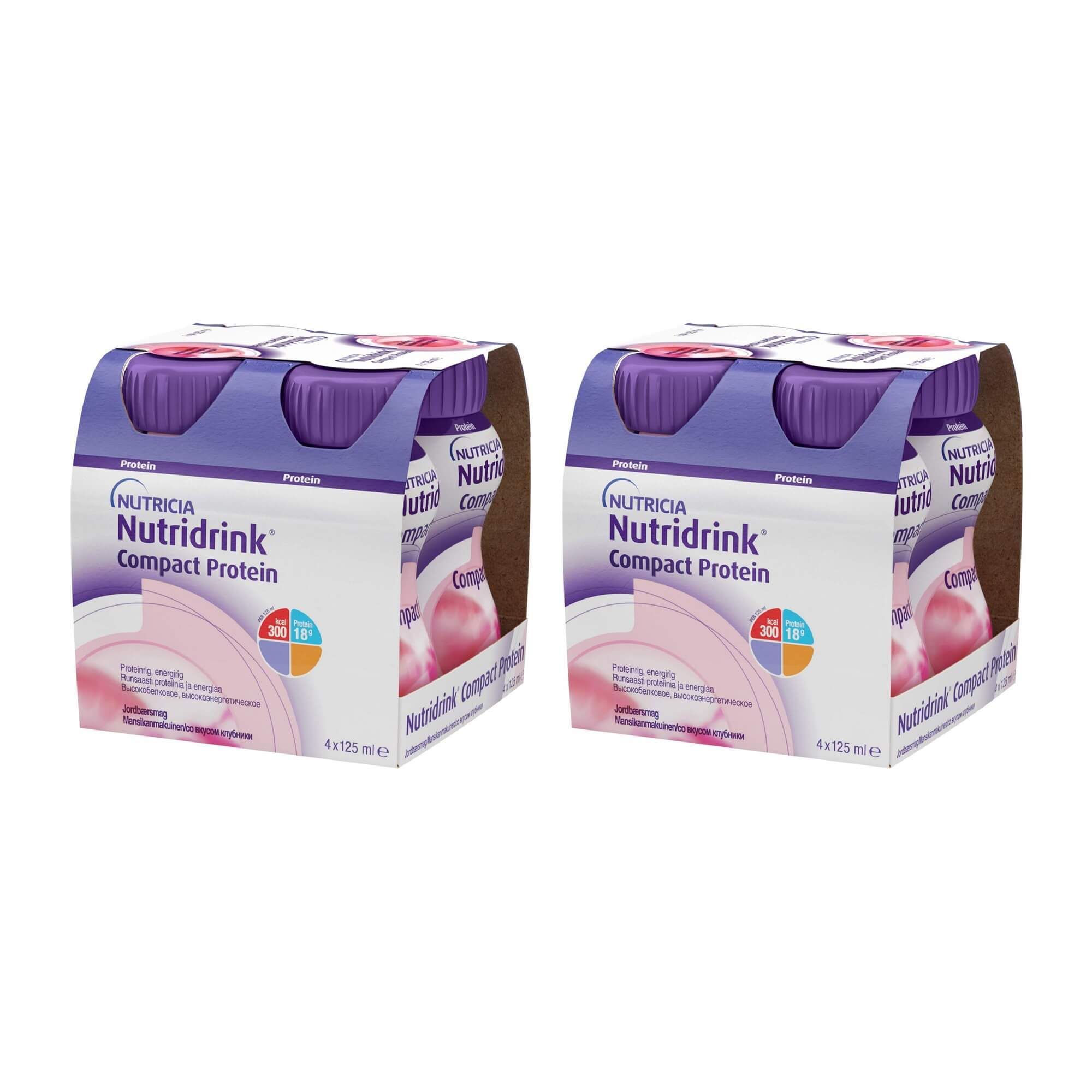 Изображение товара Лечебное диетическое питание Nutridrink клубника 125 мл 4 шт Изображение товара Лечебное диетическое питание Nutridrink клубника 125 мл 4 шт
