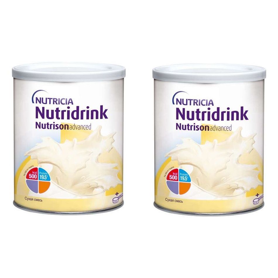 Изображение товара 2Х Смесь для энтерального питания Нутризон Эдванс Nutridrink/Нутридринк 322г Изображение товара 2Х Смесь для энтерального питания Нутризон Эдванс Nutridrink/Нутридринк 322г
