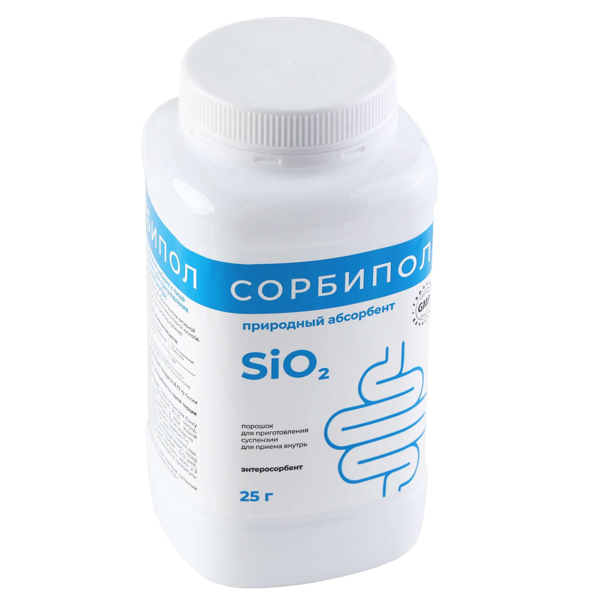 Изображение товара Сорбипол порошок для приг. суспензии для приема внутрь банка 25г