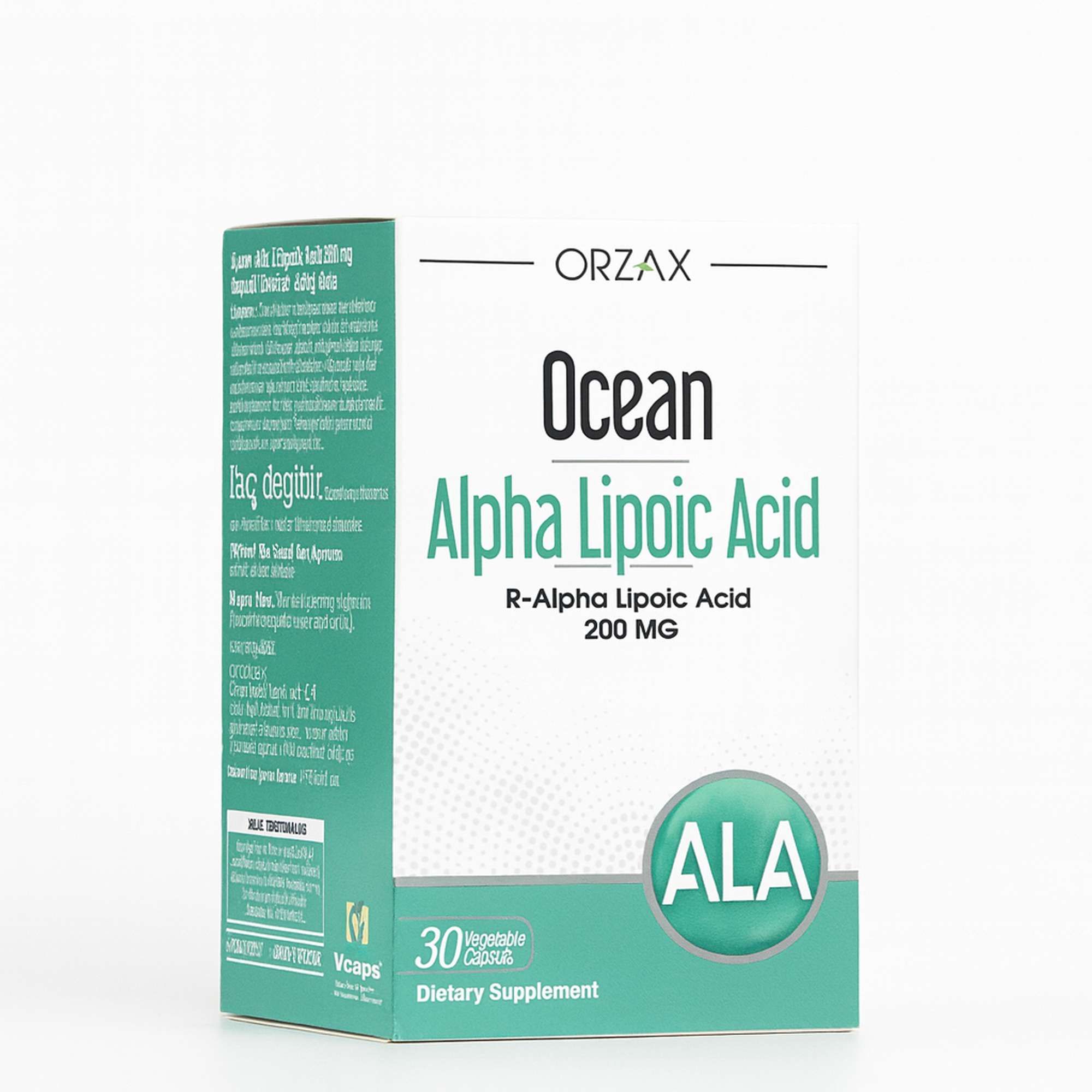 Изображение товара Альфа-липоевая кислота Ocean Orzax/Орзакс капсулы 524мг 30шт