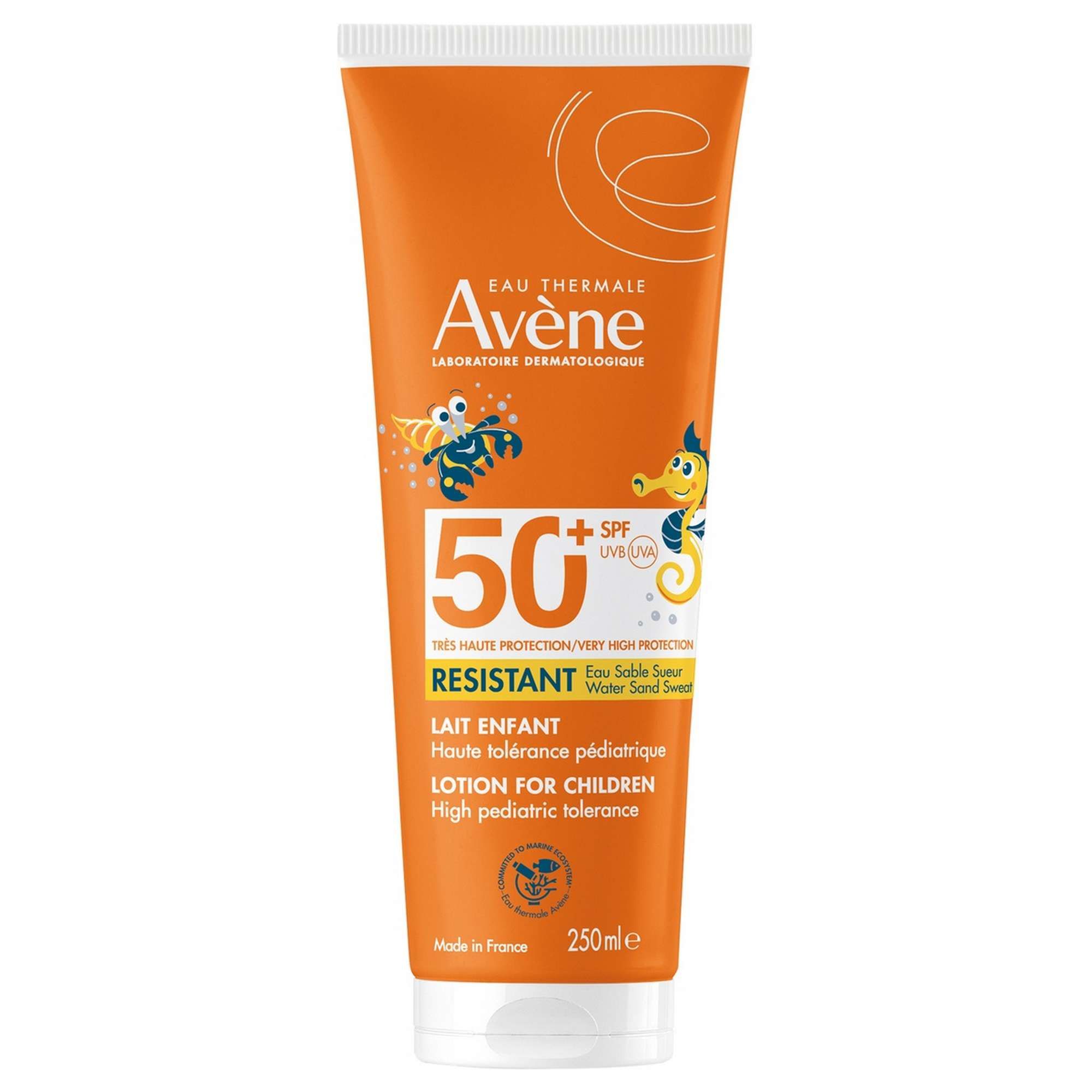 Изображение товара Лосьон солнцезащитный для детей c 2 лет SPF50+ Avene/Авен туба 250мл