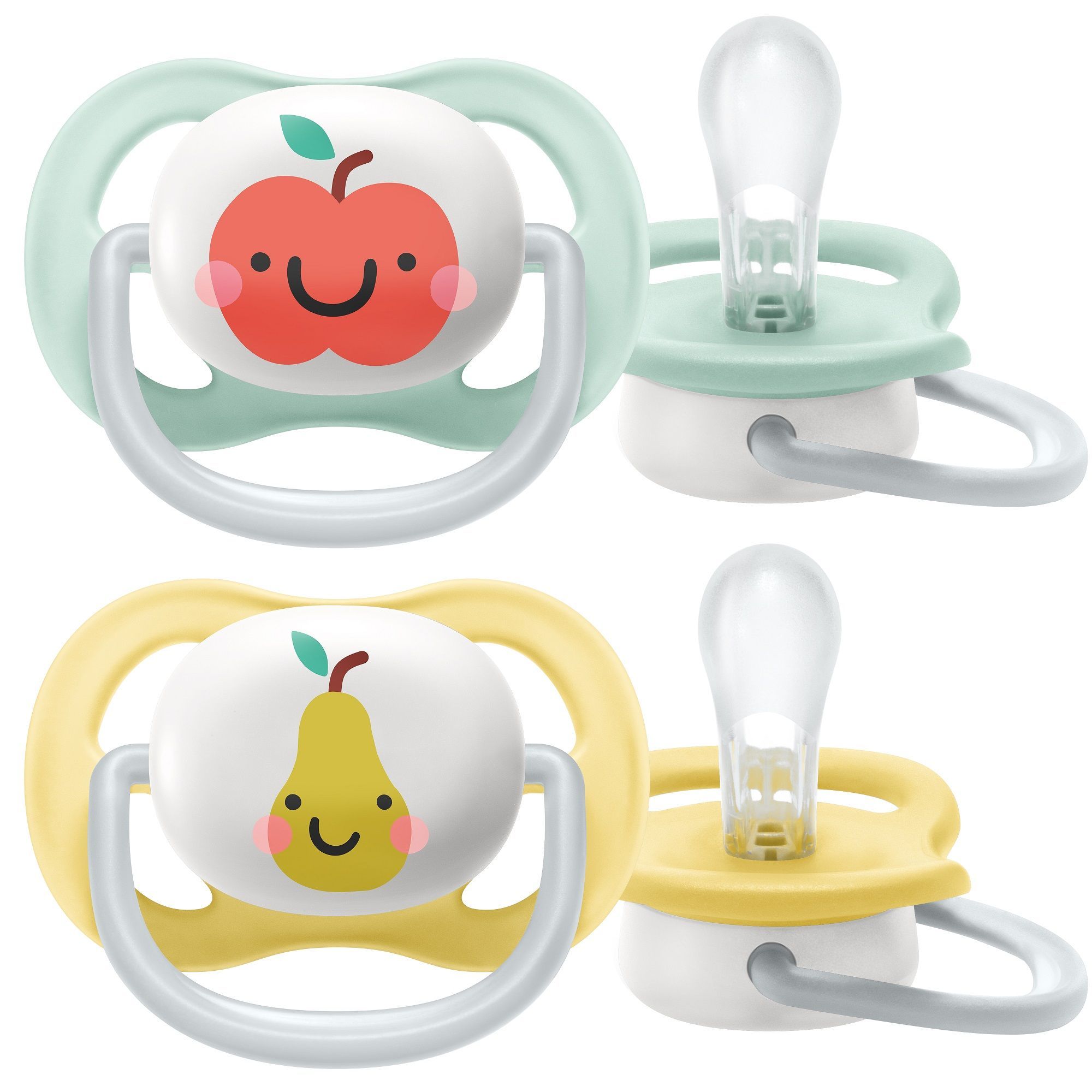 Изображение товара Ортодонтическая силиконовая соска-пустышка Philips Avent Ultra Air 0-6 мес.