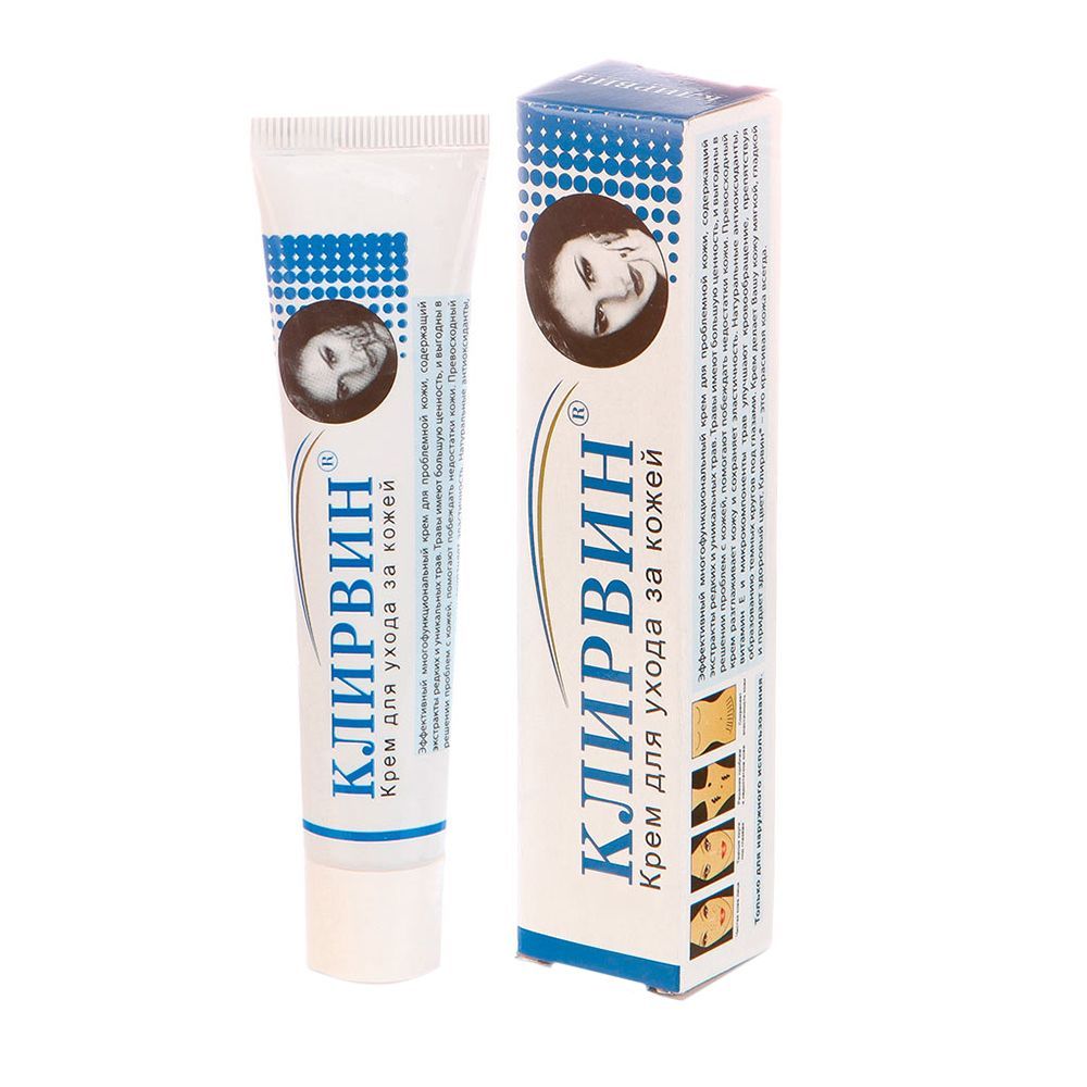 Изображение товара Клирвин крем от пятен и шрамов 25г для проблемной кожи и устранения рубцов