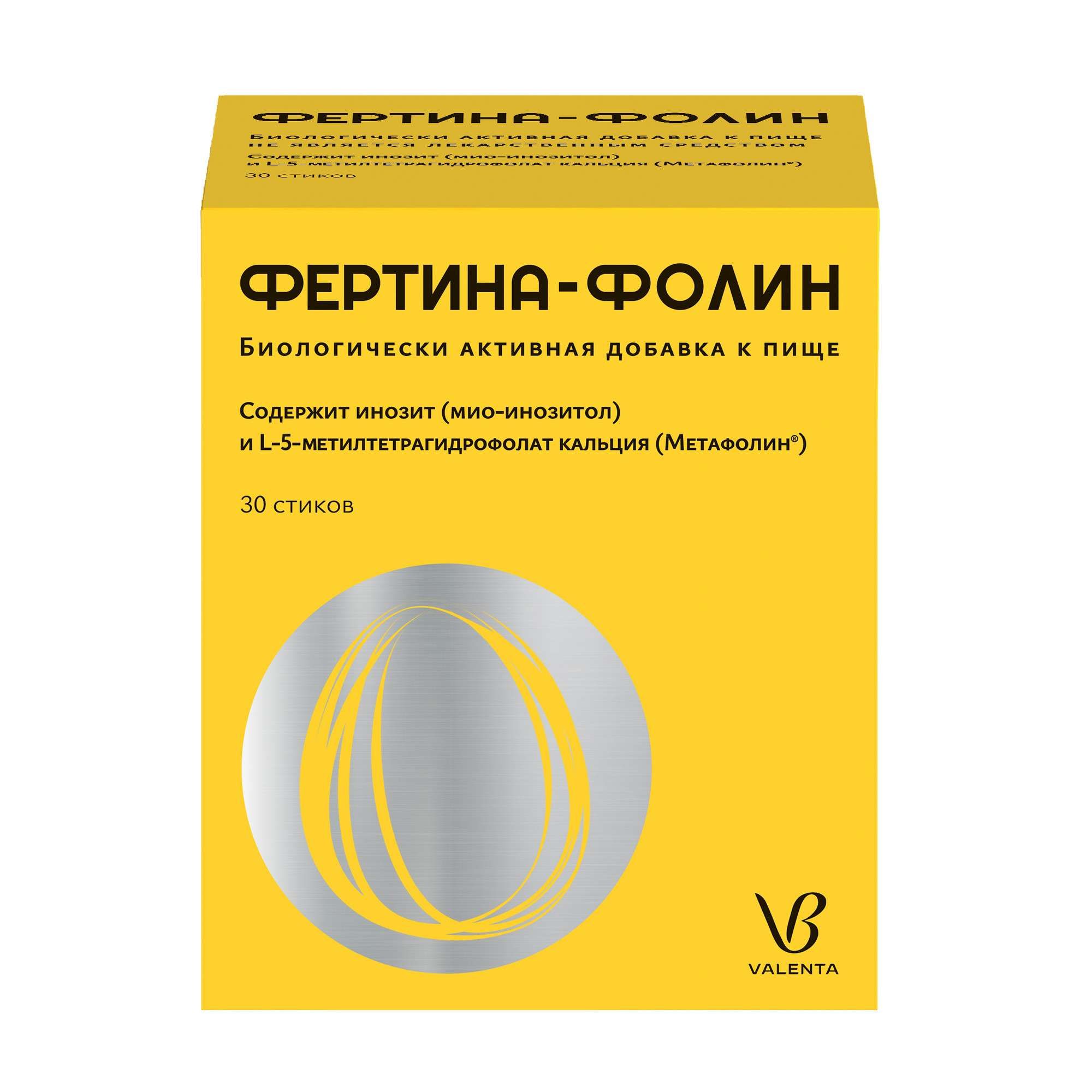 Изображение товара Фертина-фолин порошок для растворения стики 30 шт по 1,08 г