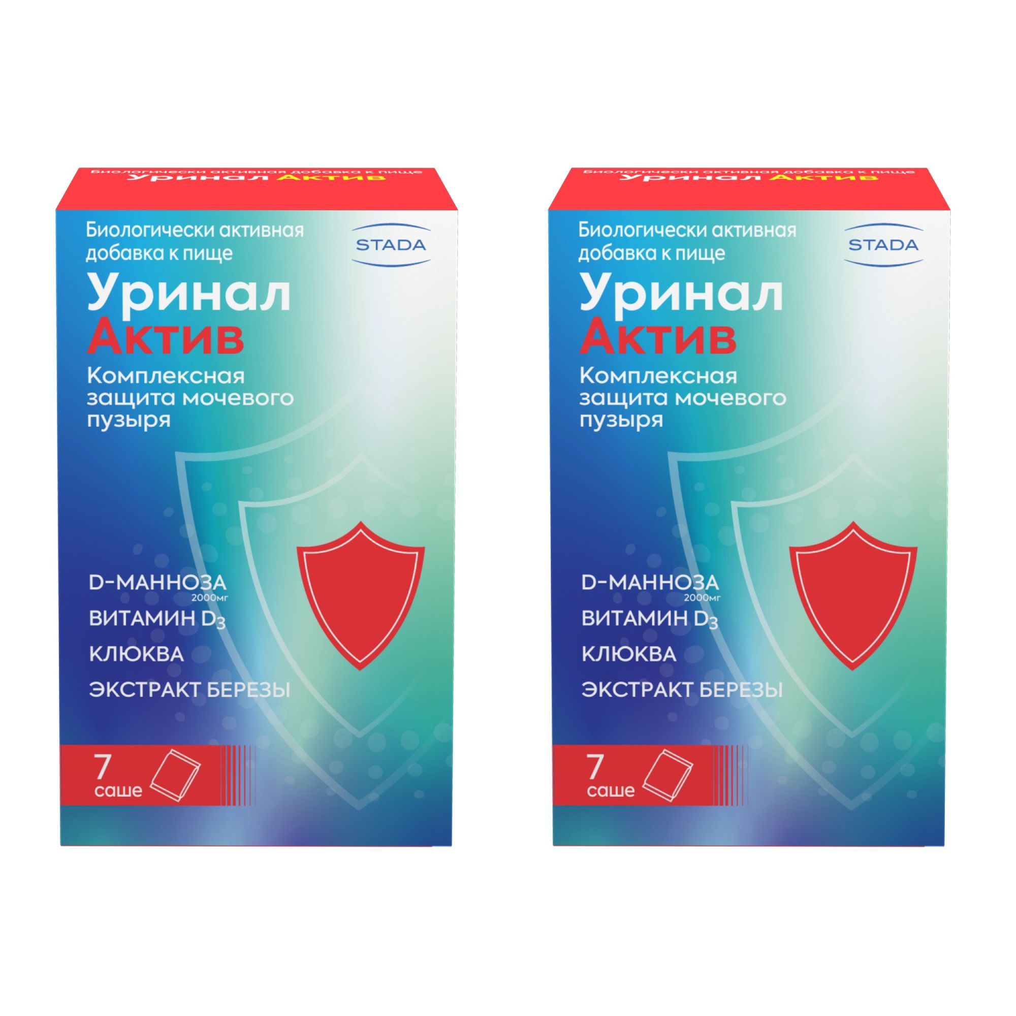 Изображение товара 2Х Уринал Актив саше 4,5г 7шт