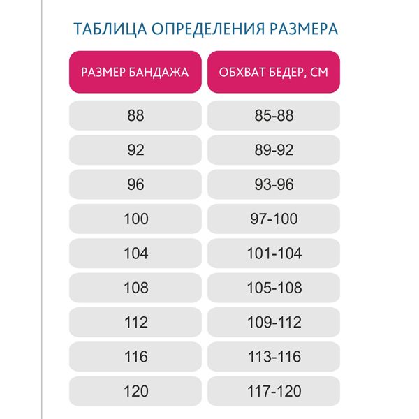 Изображение товара Послеродовой бандаж Фэст бежевый размер 104 для поддержки живота после кесарева