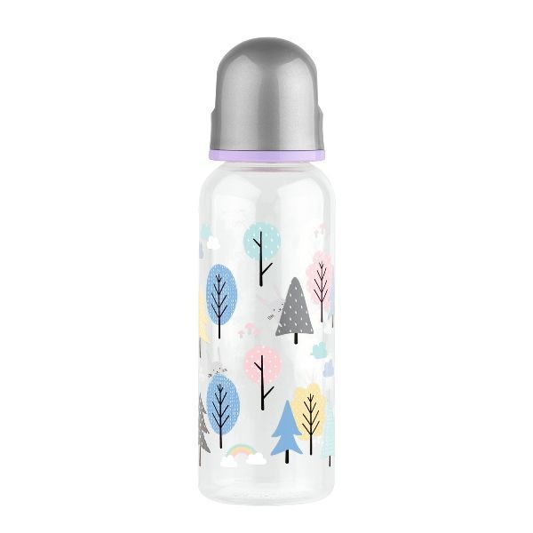 Изображение товара Бутылочка для кормления с соской силиконовой молочной медленный поток от 0 мес. Lubby/Лабби 250мл (12022/12)