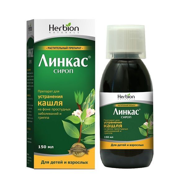 Изображение товара Линкас сироп 150мл