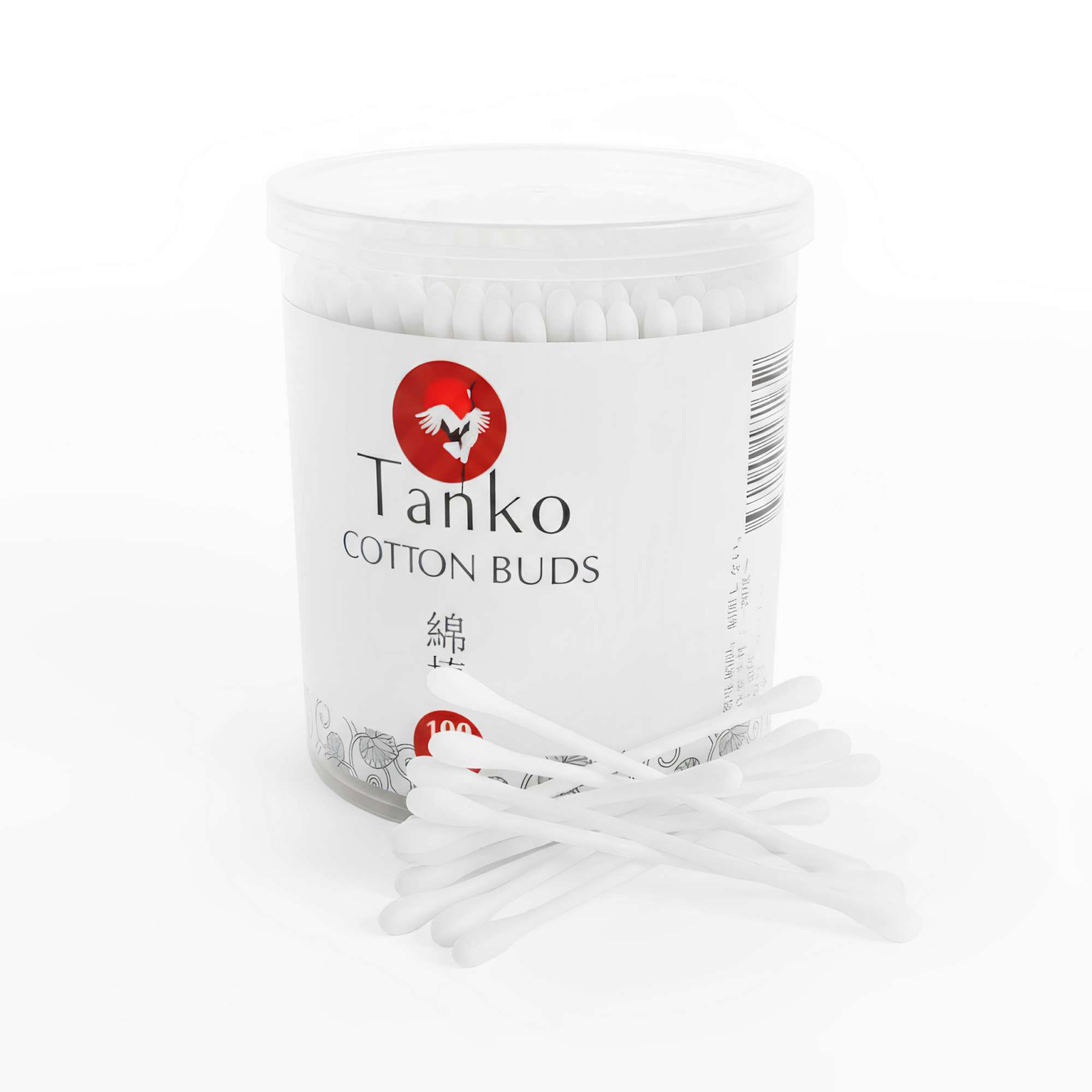 Изображение товара Палочки ватные Tanko/Танко банка 100шт