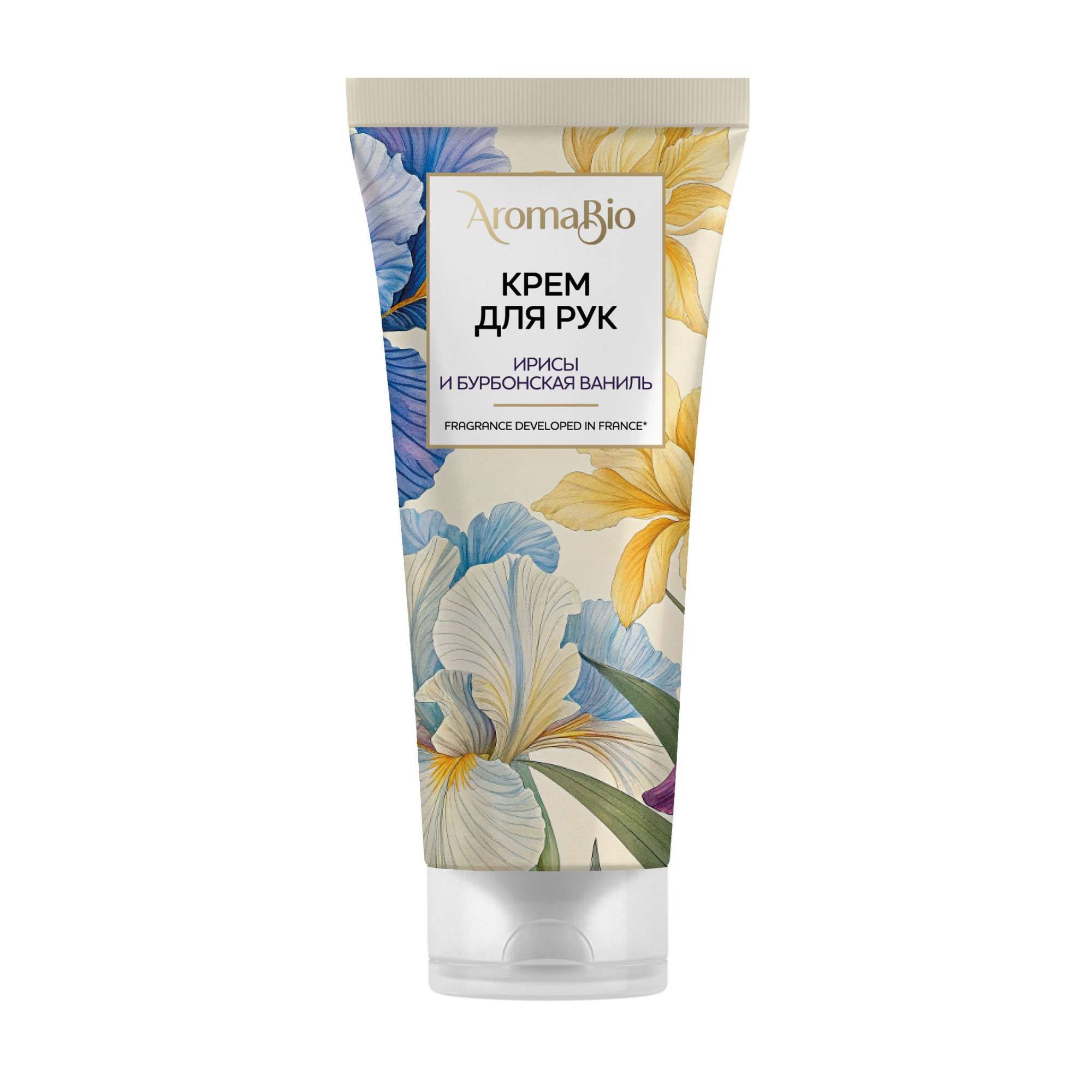 Изображение товара Крем для рук ирисы и бурбонская ваниль AromaBio/АромаБио 75мл