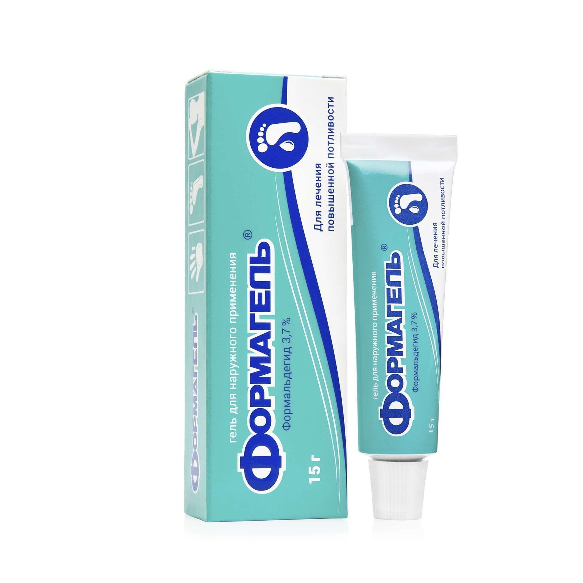 Изображение товара Формагель гель для наружного применения 3,7% 15г против гипергидроза
