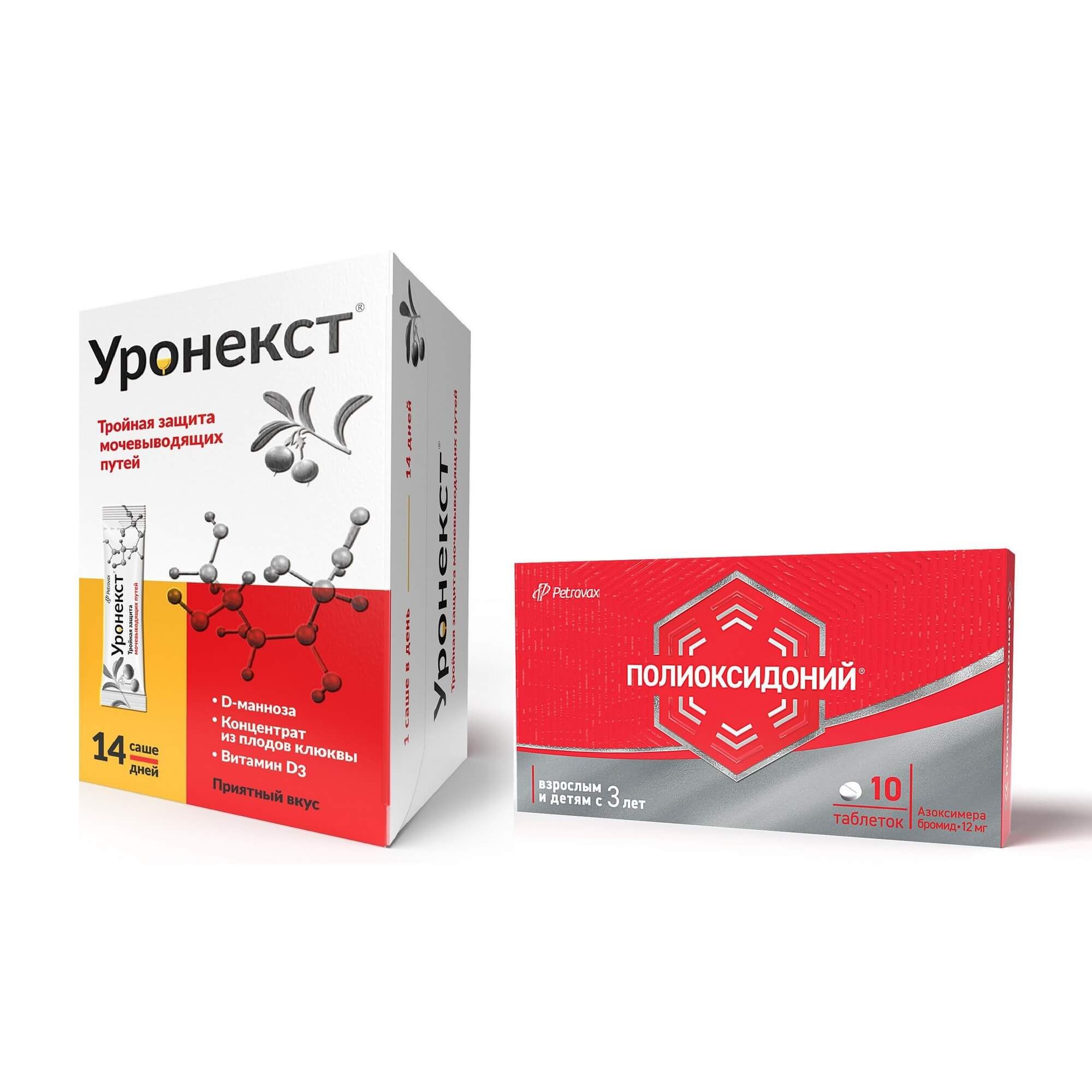 Изображение товара 1X Уронекст порошок и Полиоксидоний таблетки для здоровья