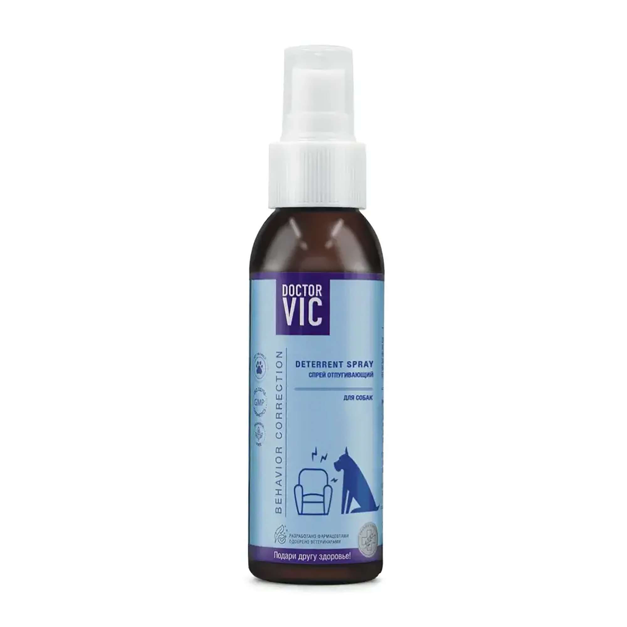 Изображение товара Спрей отпугивающий для собак Doctor VIC 100 мл эффективное средство