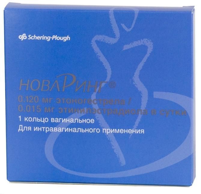 Изображение товара НоваРинг вагинальное кольцо для контрацепции 0,015мг+0,120мг/сутки