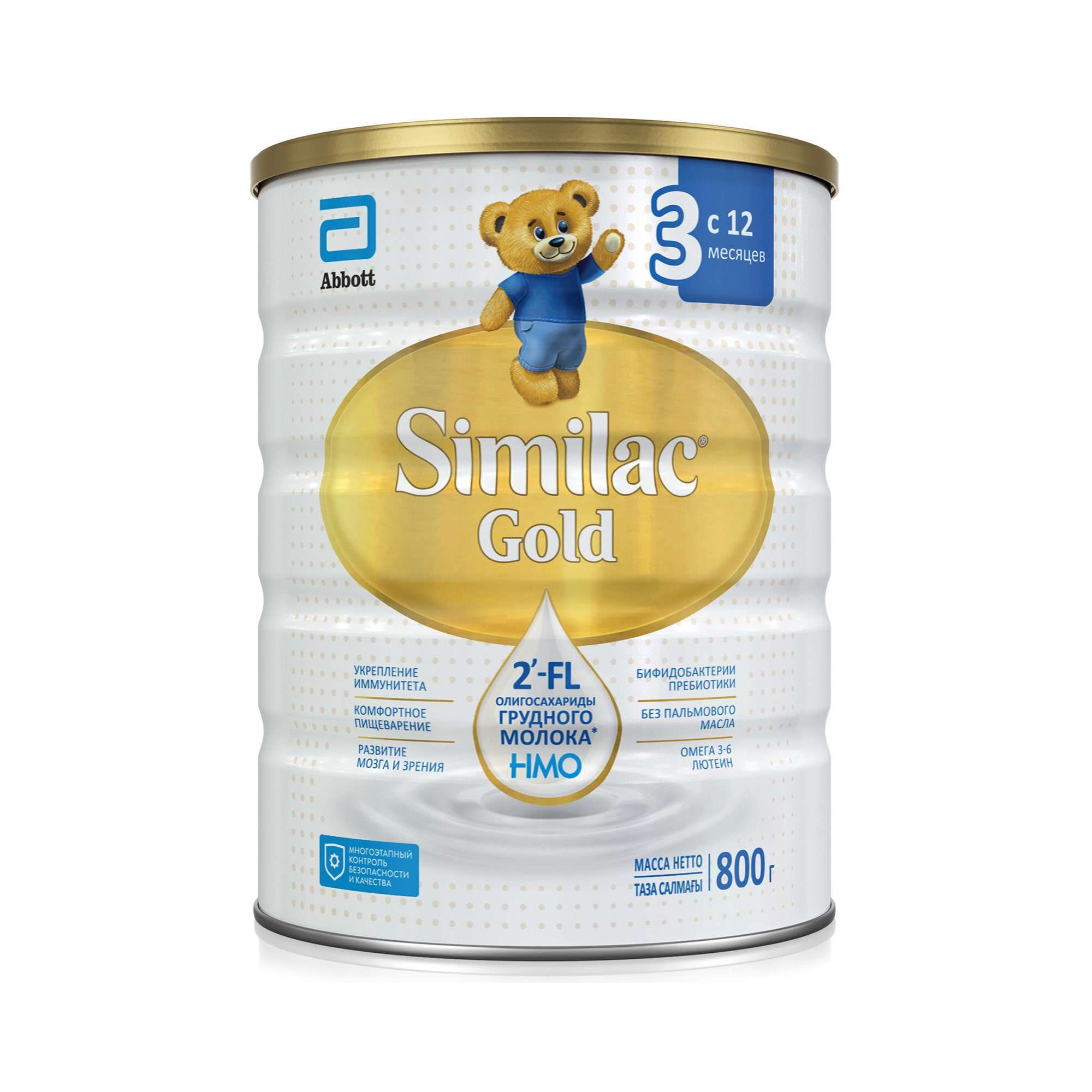 Изображение товара Детская сухая молочная смесь Gold 3 Similac 800 г для детей от 12 месяцев