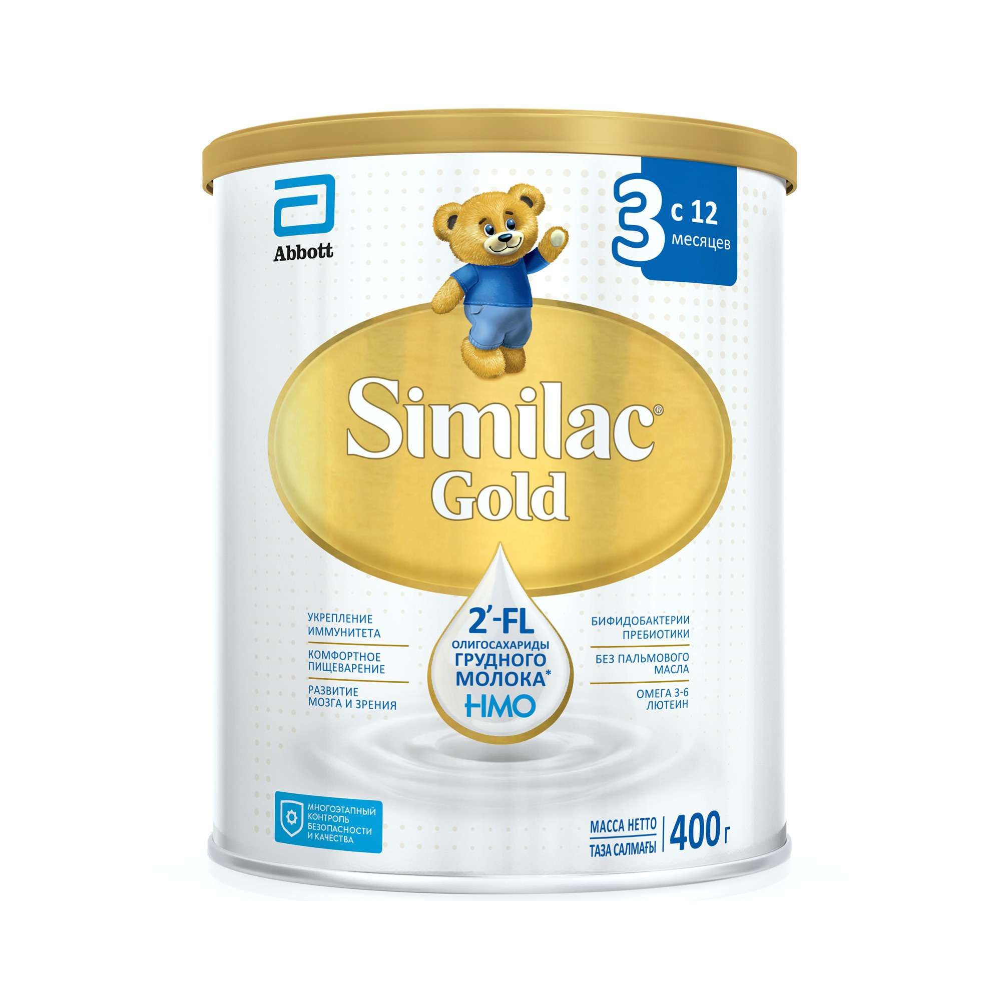 Изображение товара Детская сухая молочная смесь Gold 3 Similac для детей от 12 месяцев 400г