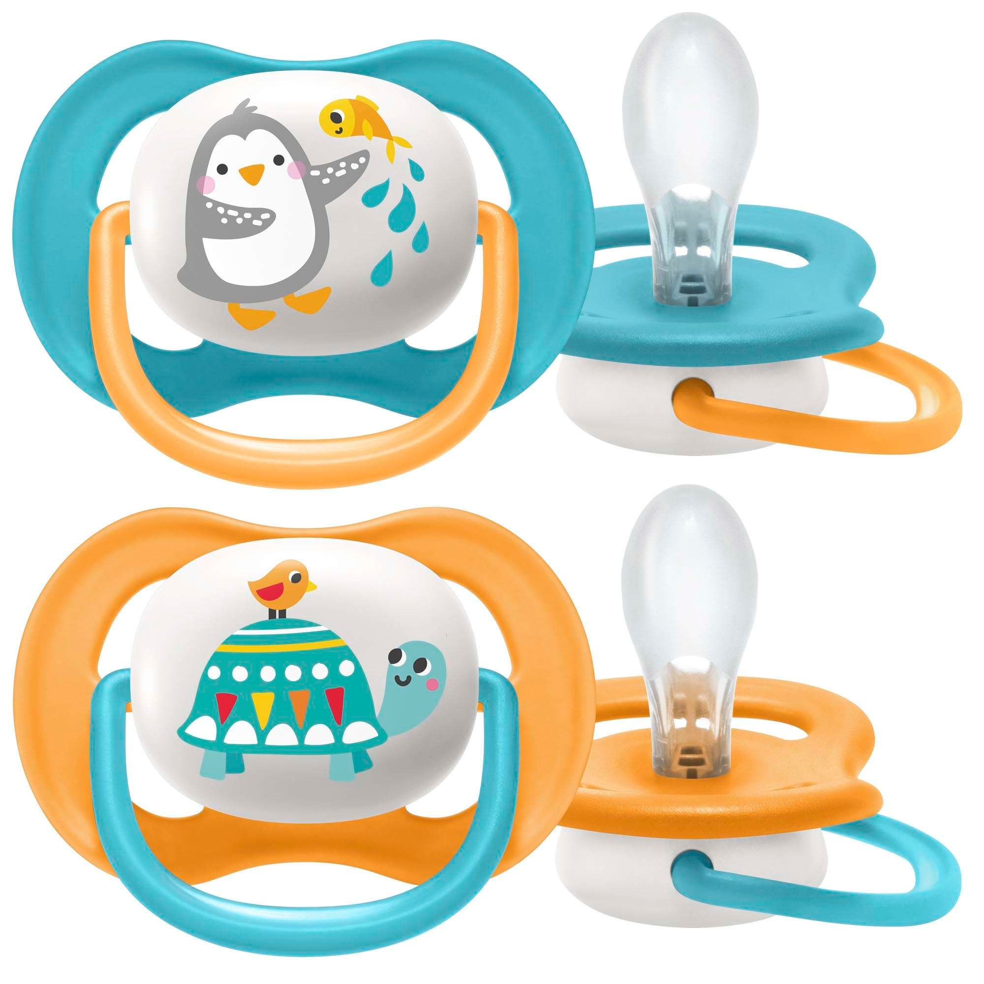 Изображение товара Силиконовая ортодонтическая пустышка Philips Avent Ultra Air 6-18 мес. Изображение товара Силиконовая ортодонтическая пустышка Philips Avent Ultra Air 6-18 мес.