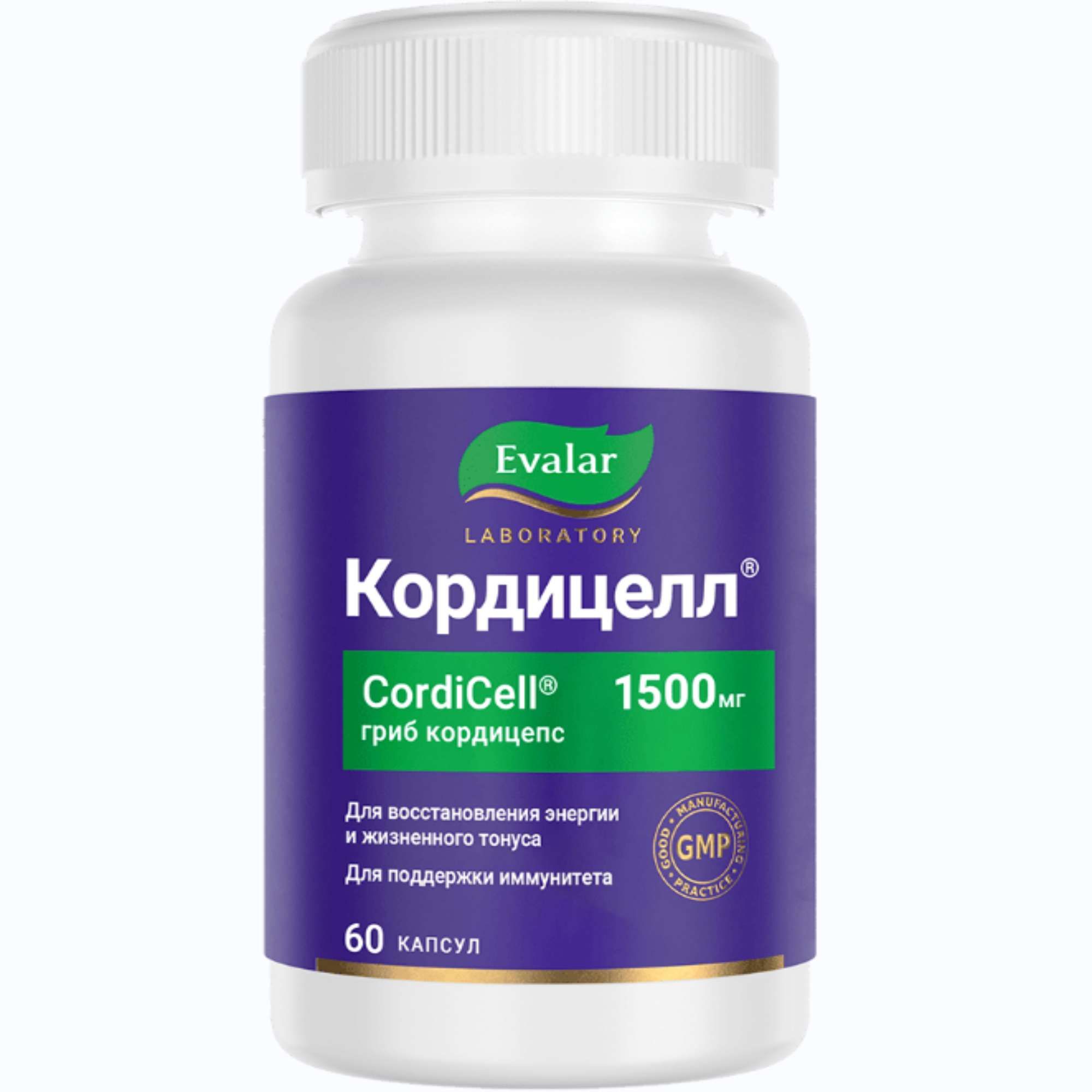 Изображение товара Кордицелл Эвалар капсулы 0,5г 60шт