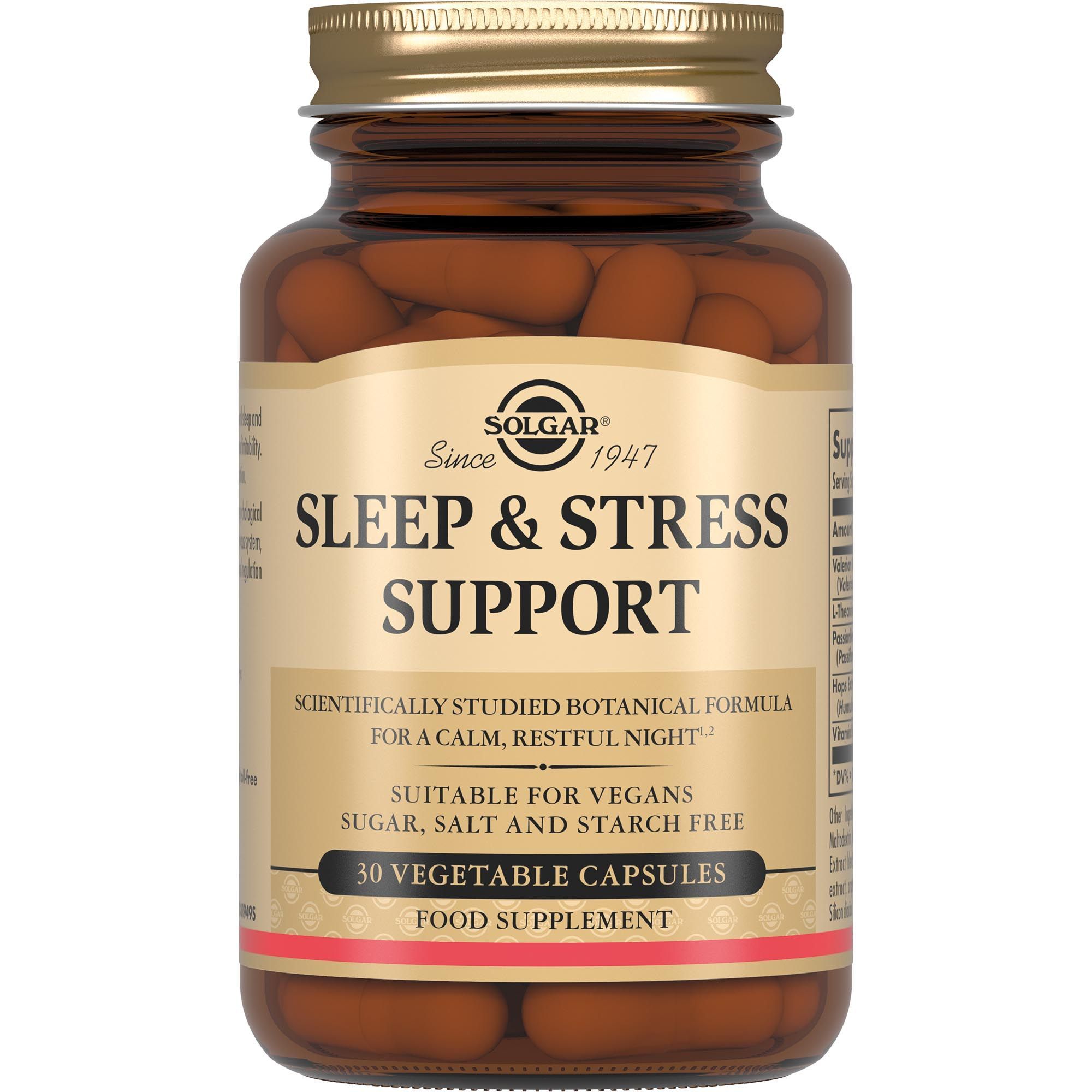 Изображение товара Сон и ночной стресс-контроль Solgar капсулы 534мг 30шт