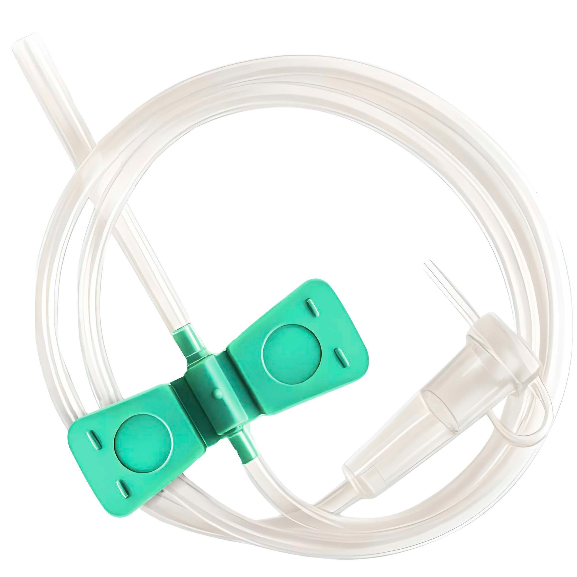 Изображение товара Игла-бабочка для вливания в малые вены 21Gx3/4 Jiangxi Hongda Medical 0,80х19мм 100шт